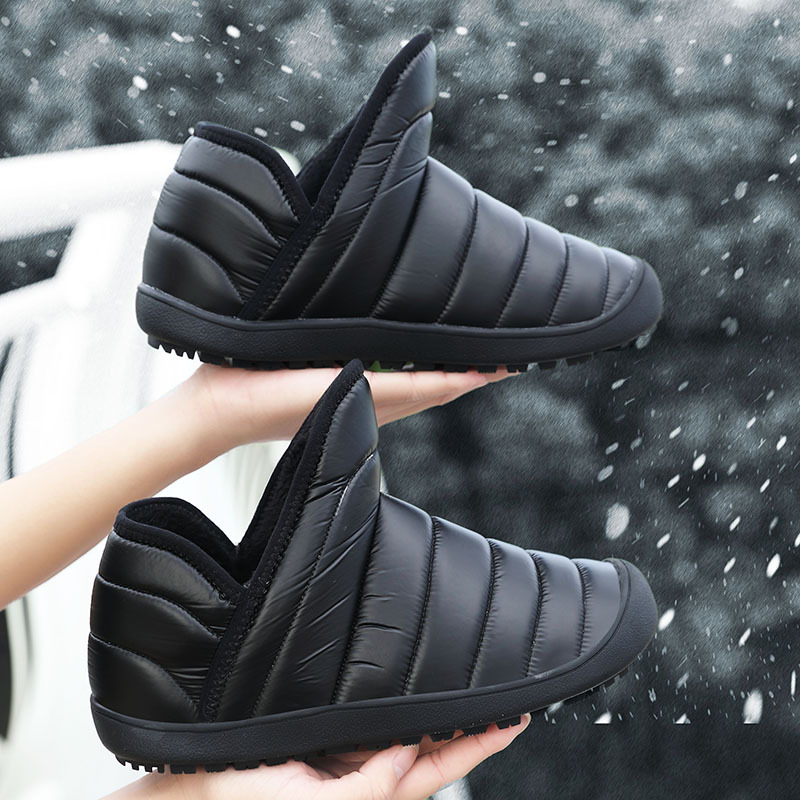 Autumn and winter new snow boots for women, winter plus velvet and thickened 2023 new cotton shoes, outdoor snow cotton winter bread shoes for women
