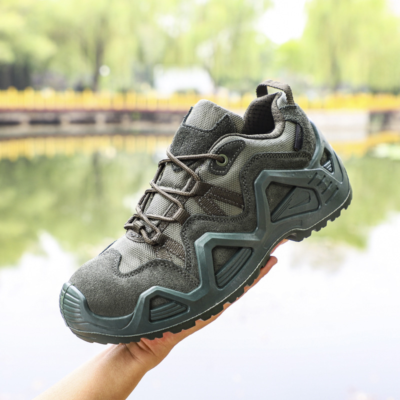 Low-cut desert combat boots, new snow tactical boots, outdoor Martin boots, hiking boots, non-slip boots, labor protection shoes