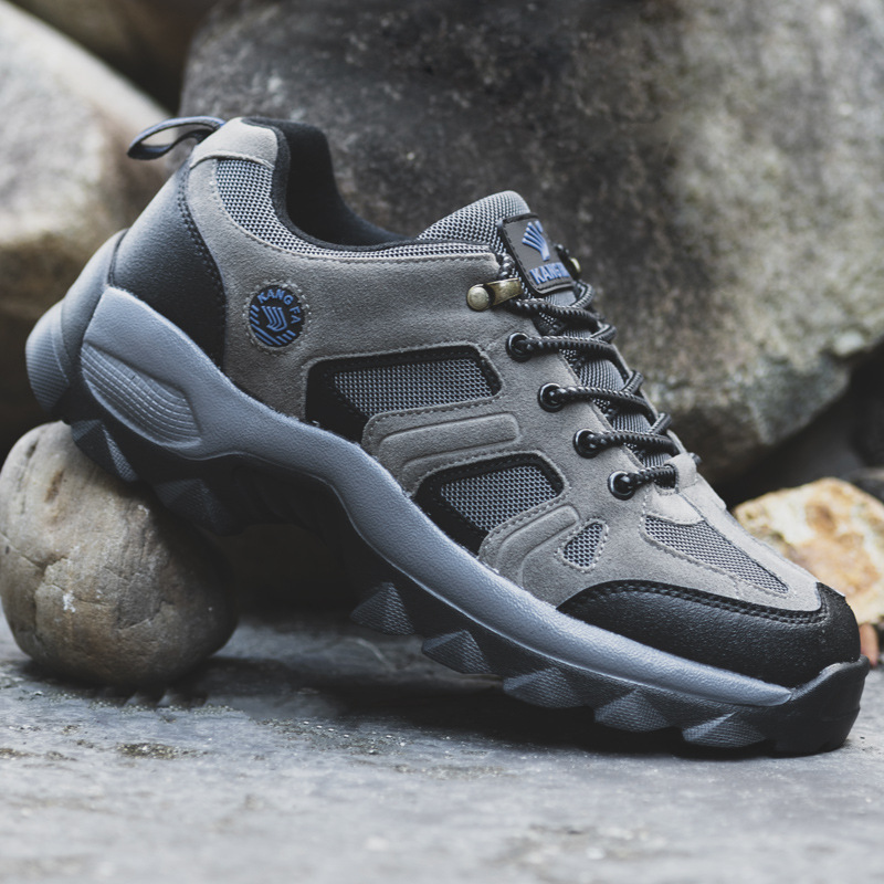 Breathable hiking sneakers, outdoor off-road camping hiking shoes, large size couple's sports outdoor shoes