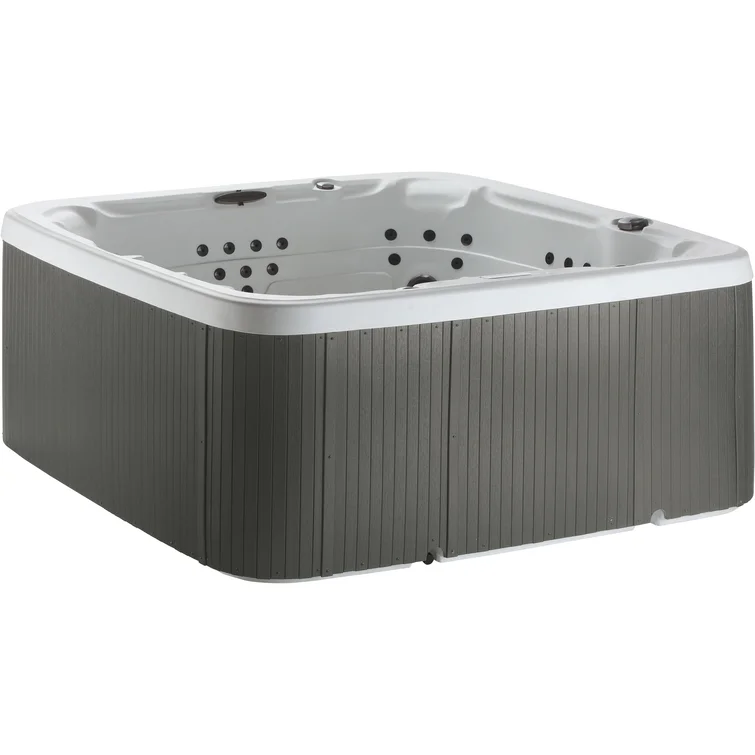 Lifesmart Spas 7 - Person 90 - Jet Square Hot Tub with Ozonator