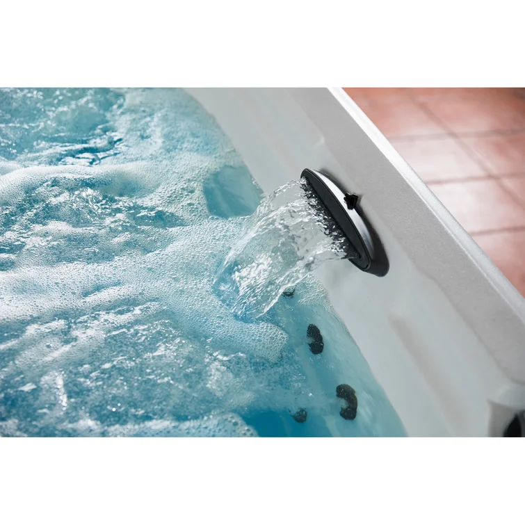 Lifesmart Spas 7 - Person 90 - Jet Square Hot Tub with Ozonator