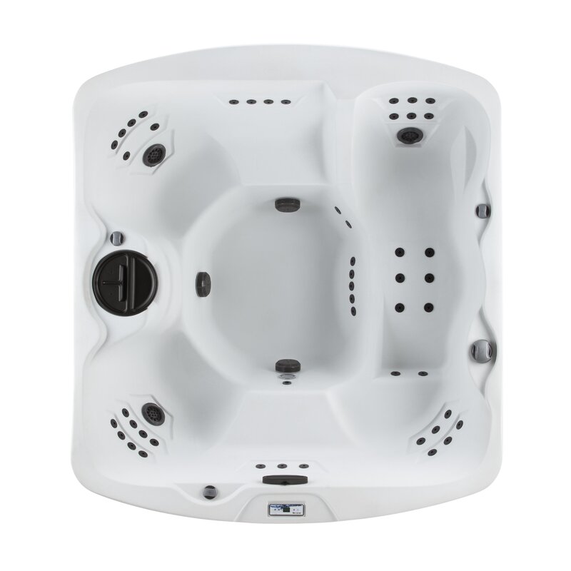 Lifesmart Spas Leganza 6 - Person 90 - Jet Rectangular Hot Tub with Ozonator