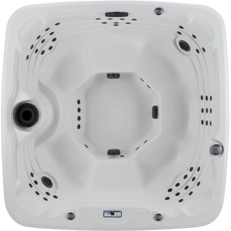 Lifesmart Spas 7 - Person 90 - Jet Square Hot Tub with Ozonator