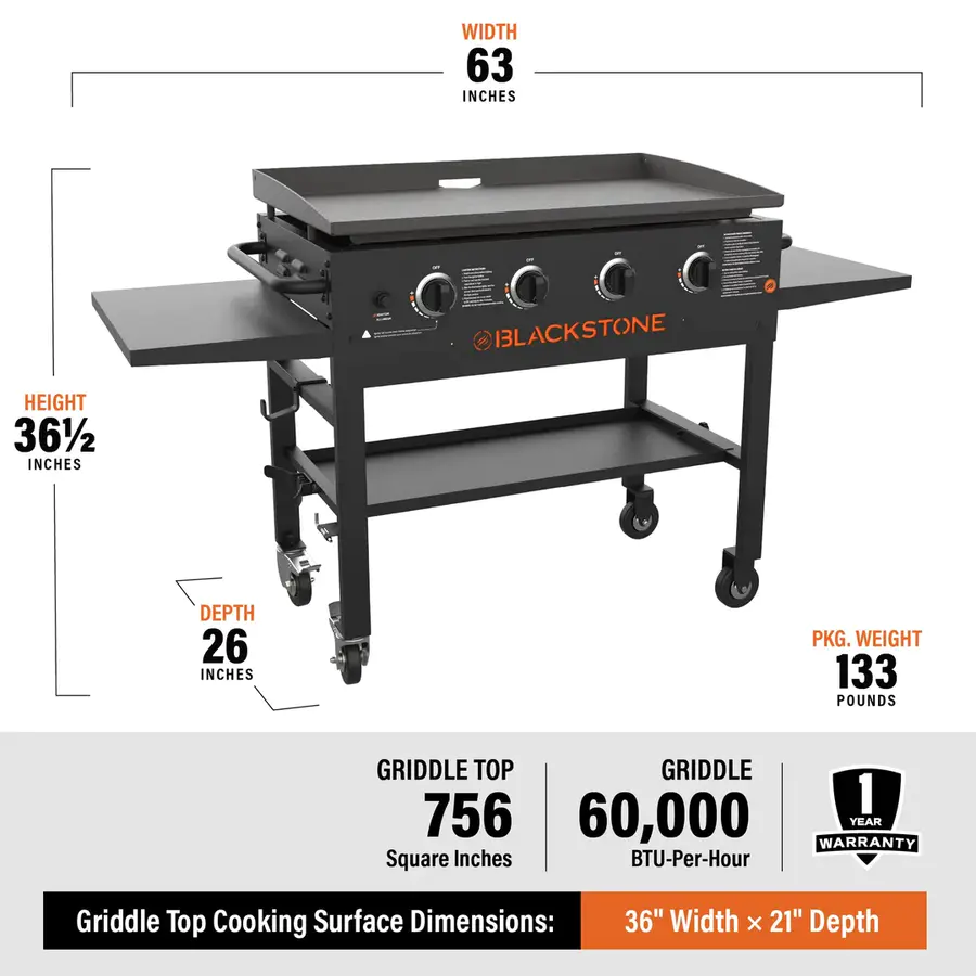 Blackstone 4-Burner 36