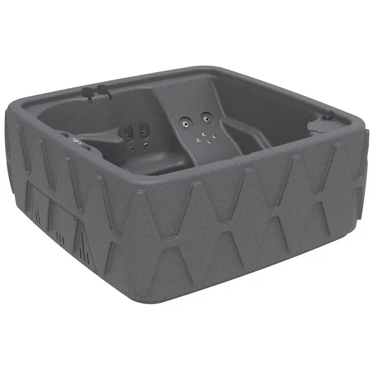Aquarest Spas,Jet Square Plug And Play Hot Tub with Ozonator