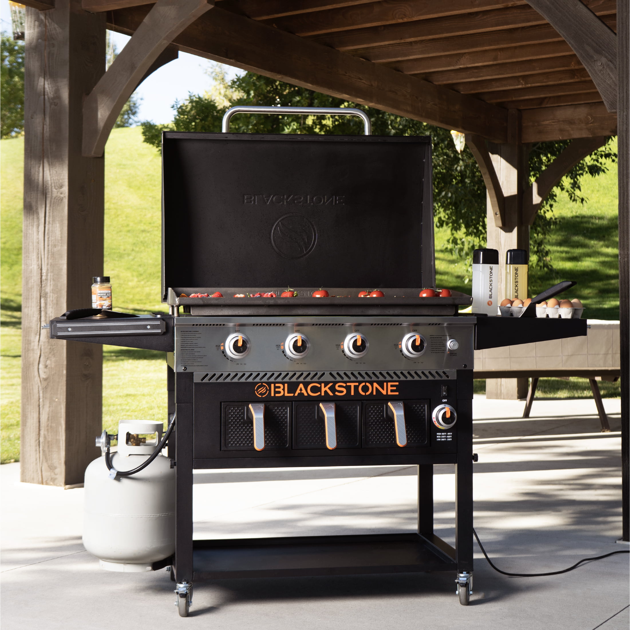 Blackstone 4 Burner and Air Fryer Combo - 36