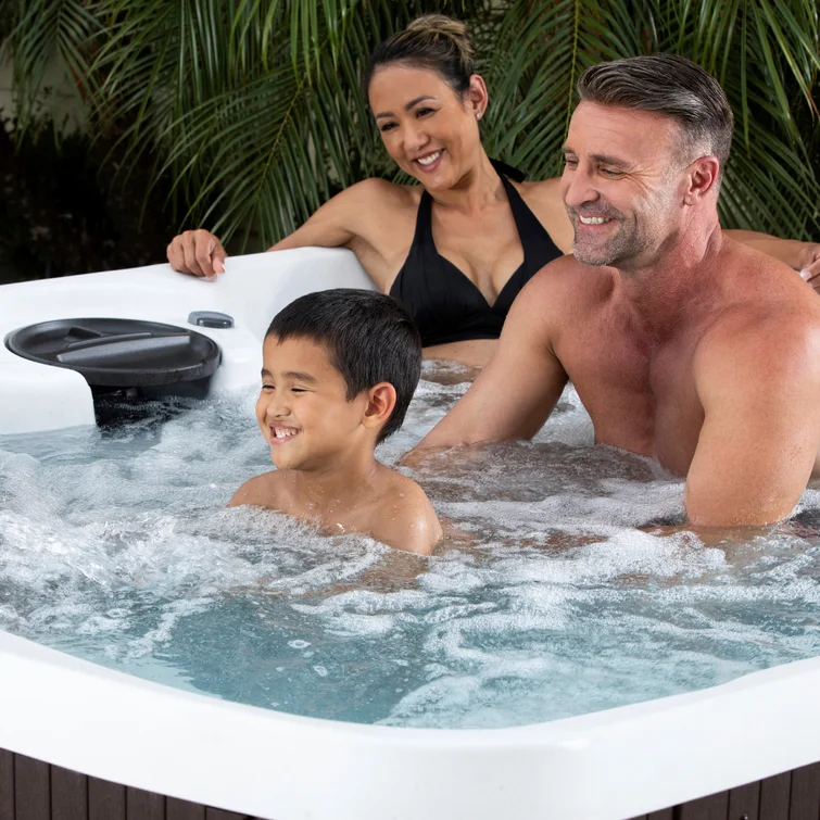 Lifesmart Spas Leganza 6 - Person 90 - Jet Rectangular Hot Tub with Ozonator