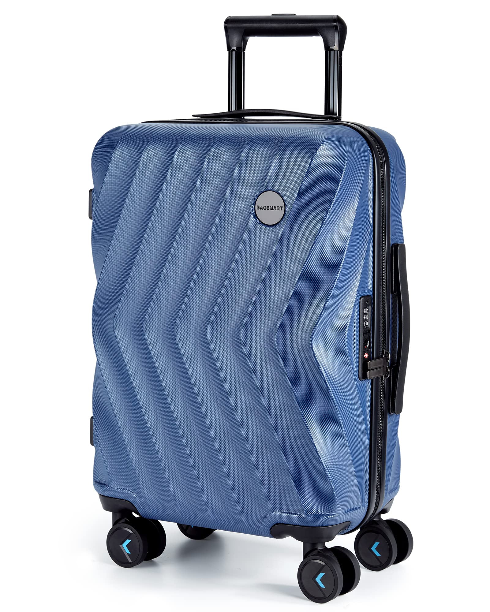 BAGSMART Hardside Carry On Luggage, 22