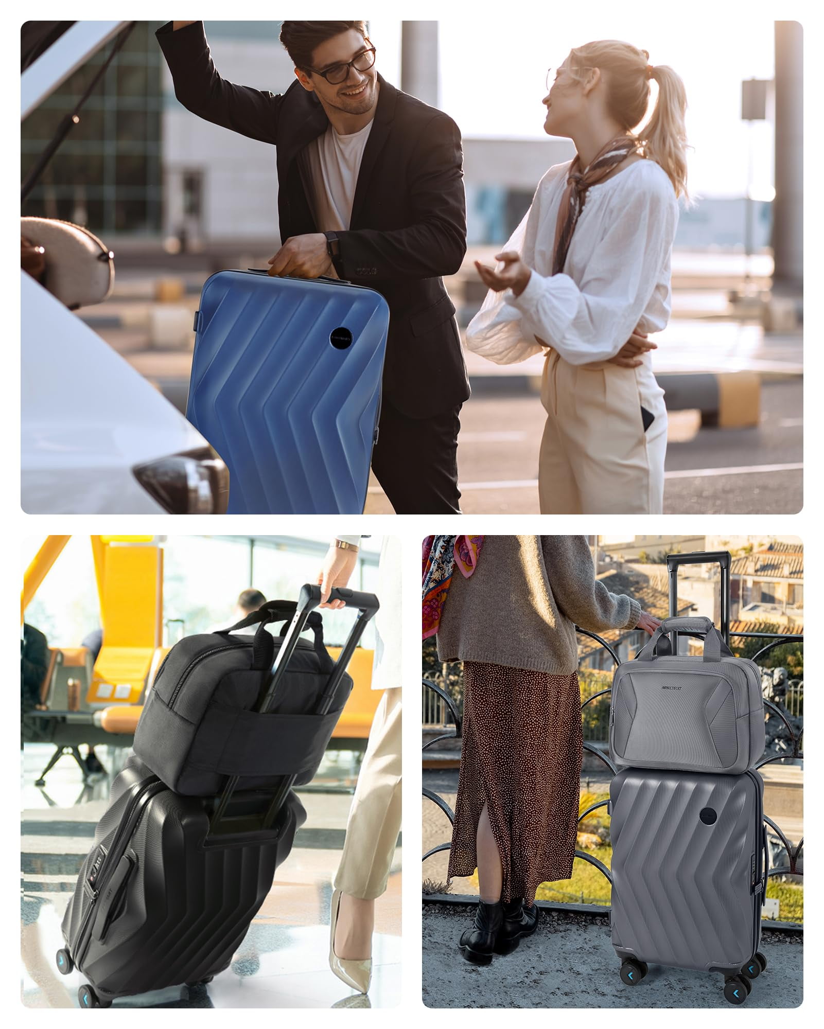 BAGSMART 2 Piece Luggage Set 22