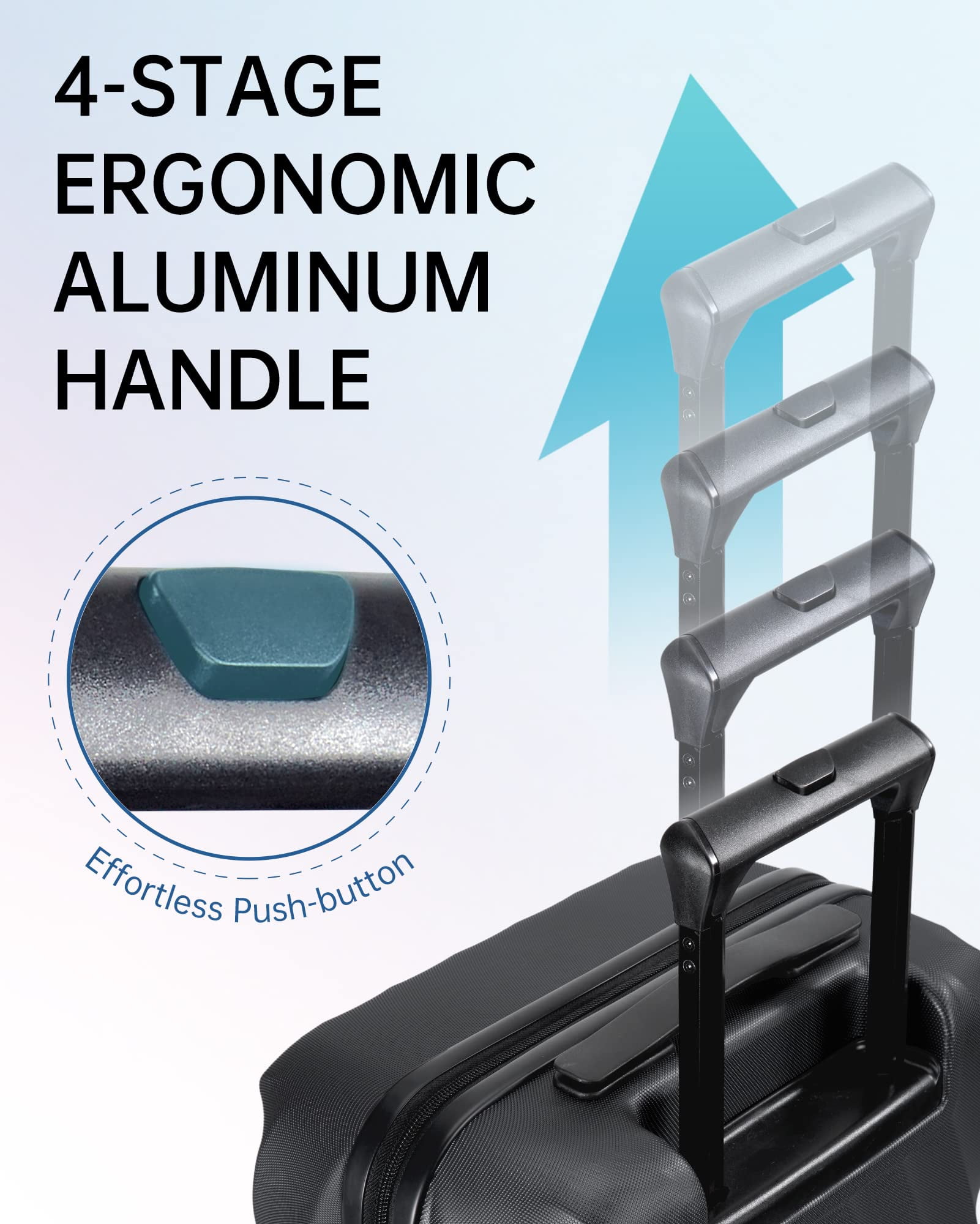 BAGSMART 2 Piece Luggage Set 22