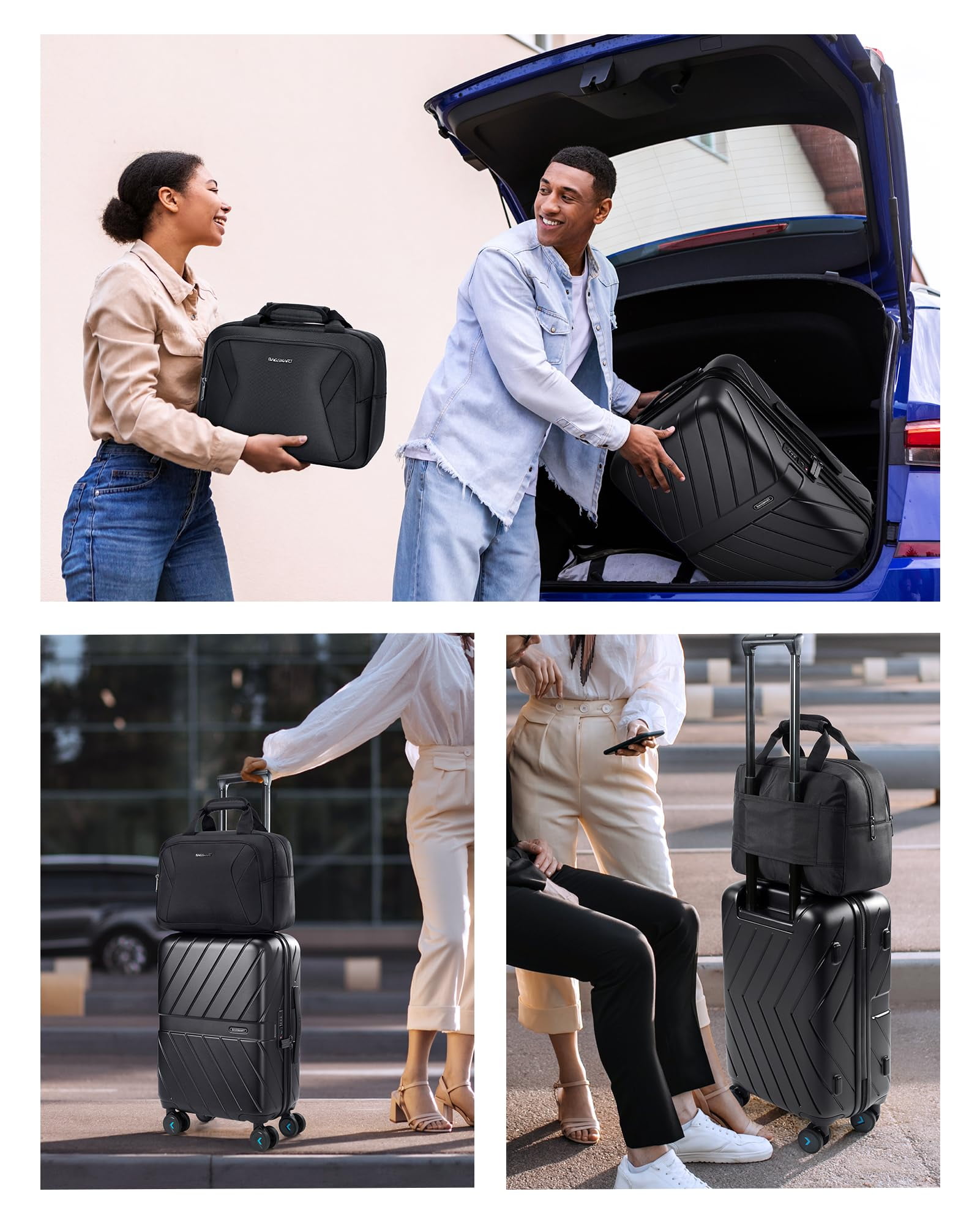 BAGSMART 2 Piece Luggage Set 22