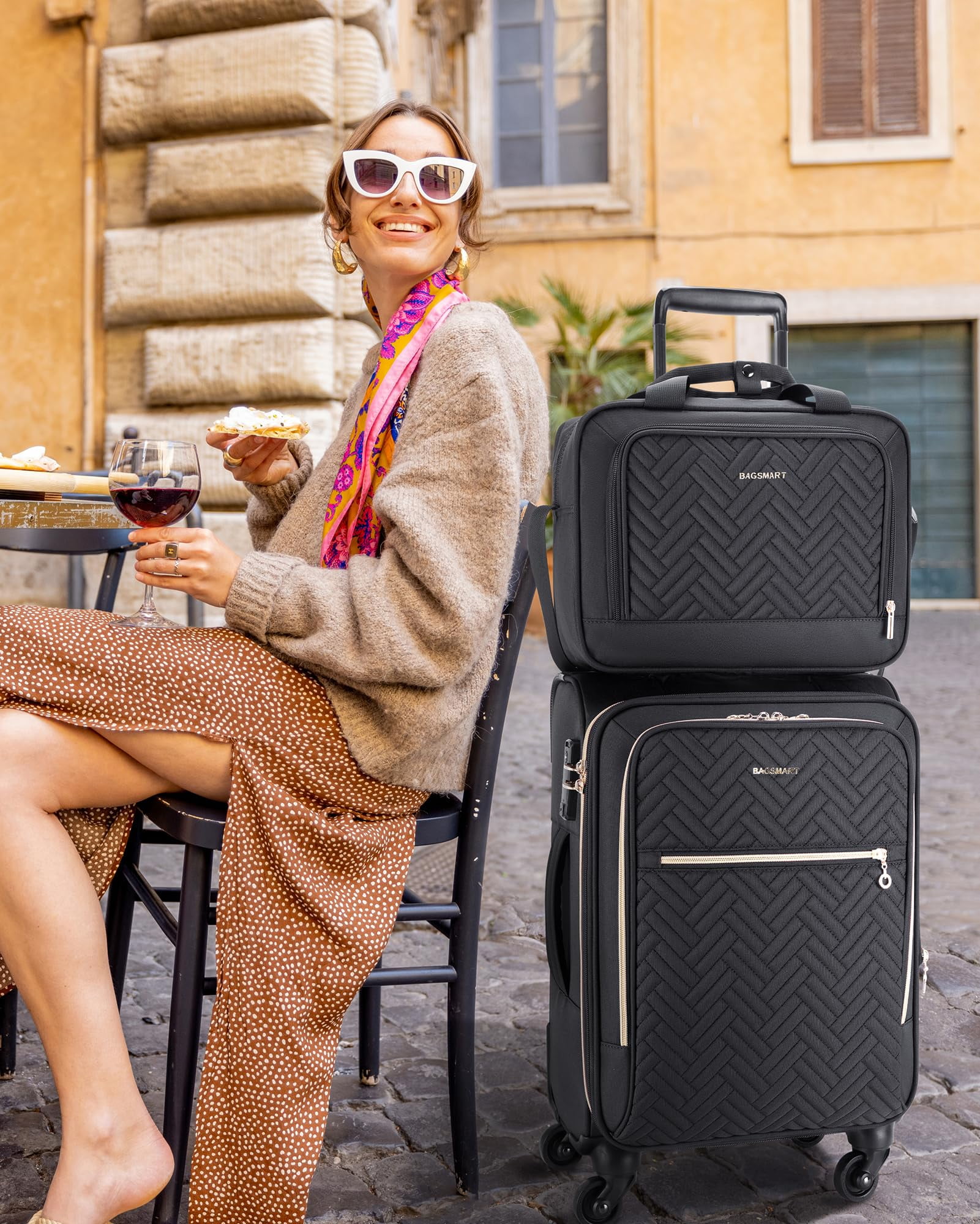 BAGSMART 2 Piece Luggage Set 21