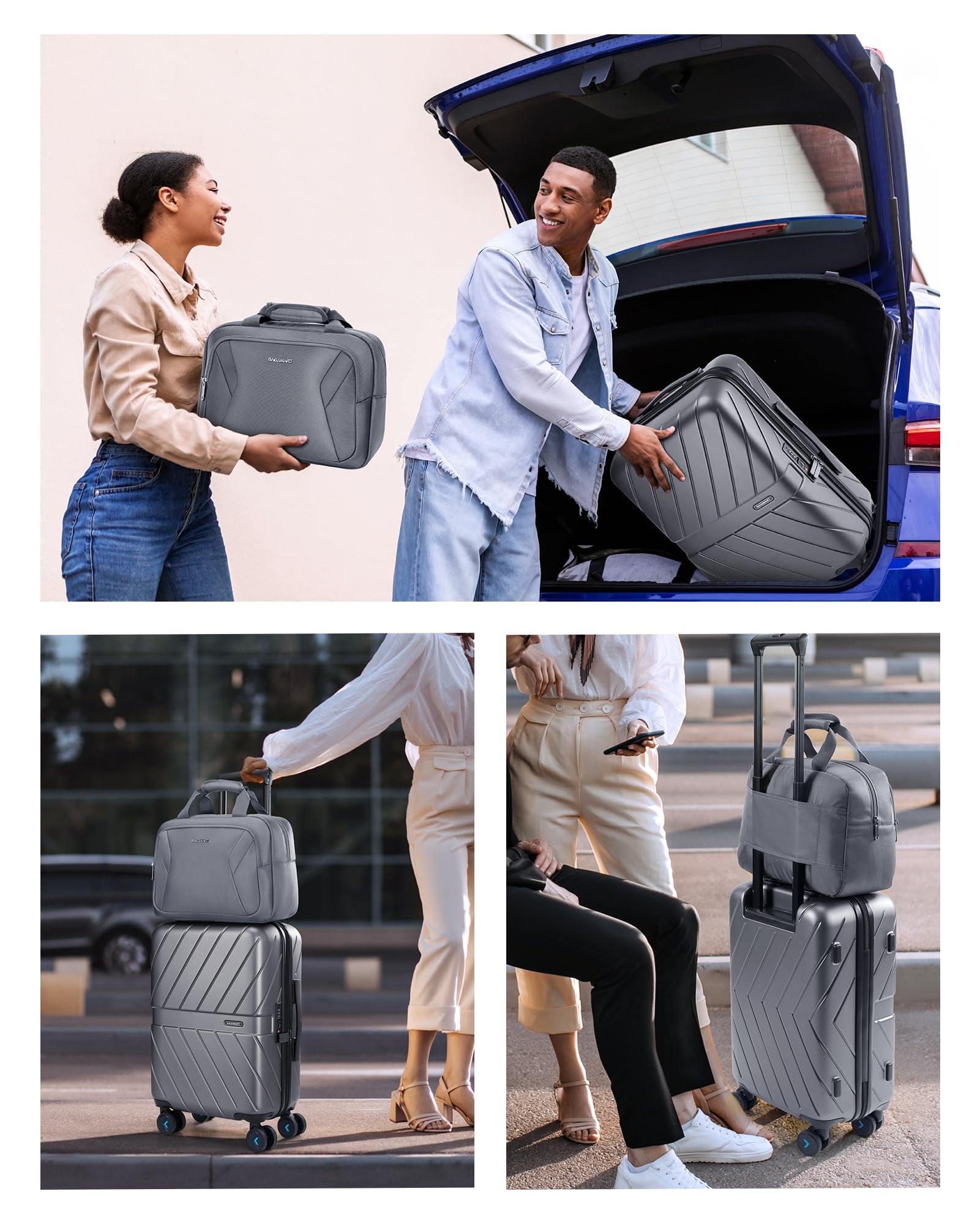 BAGSMART 2 Piece Luggage Set 22