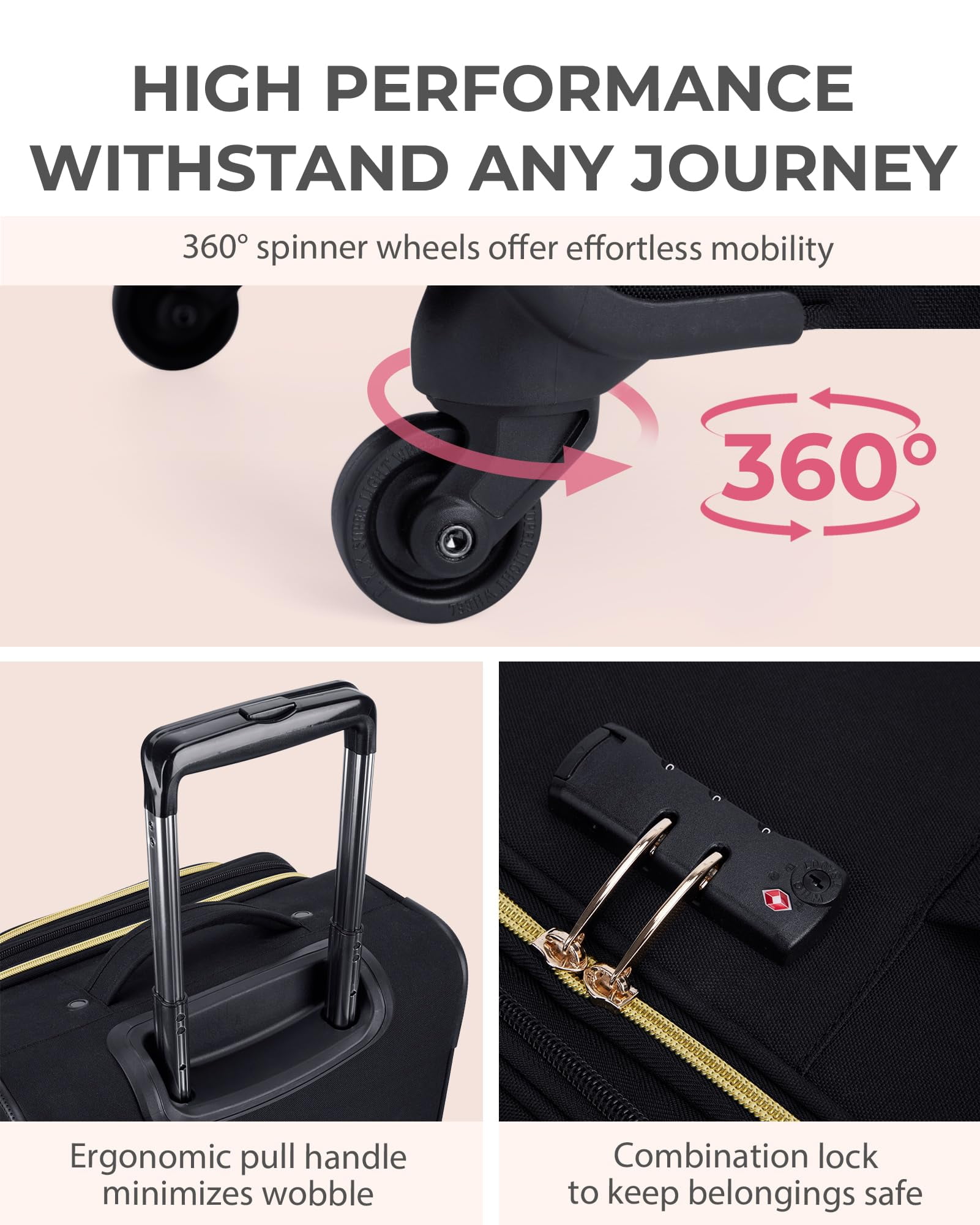 BAGSMART 2 Piece Luggage Set 21