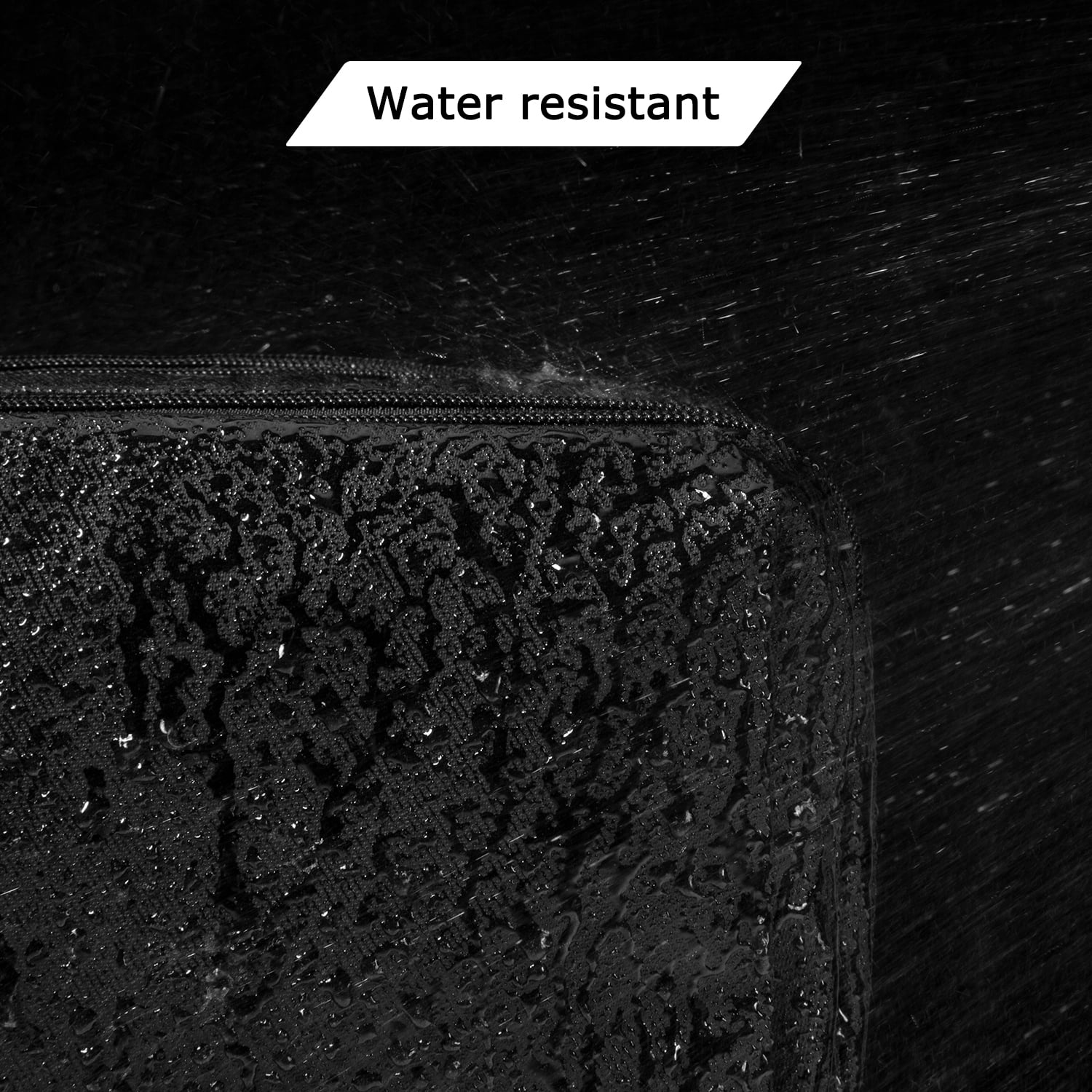 BAGSMART Travel Toiletry Bag for Men, Women Makeup Cosmetic Bag Water-resistant Organizer Shaving Bag for Toiletries Accessories, Standard Size, Black