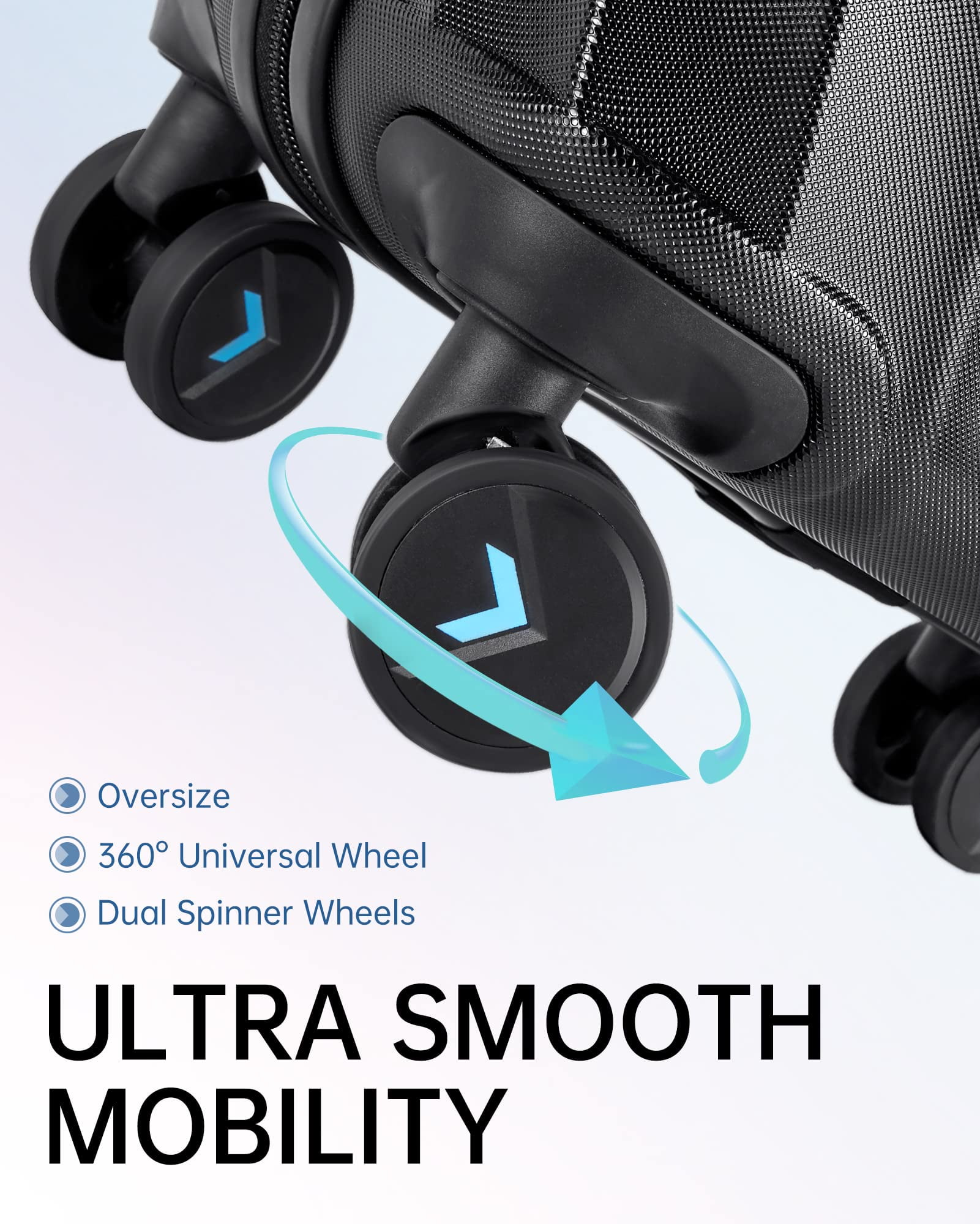 BAGSMART 2 Piece Luggage Set 22