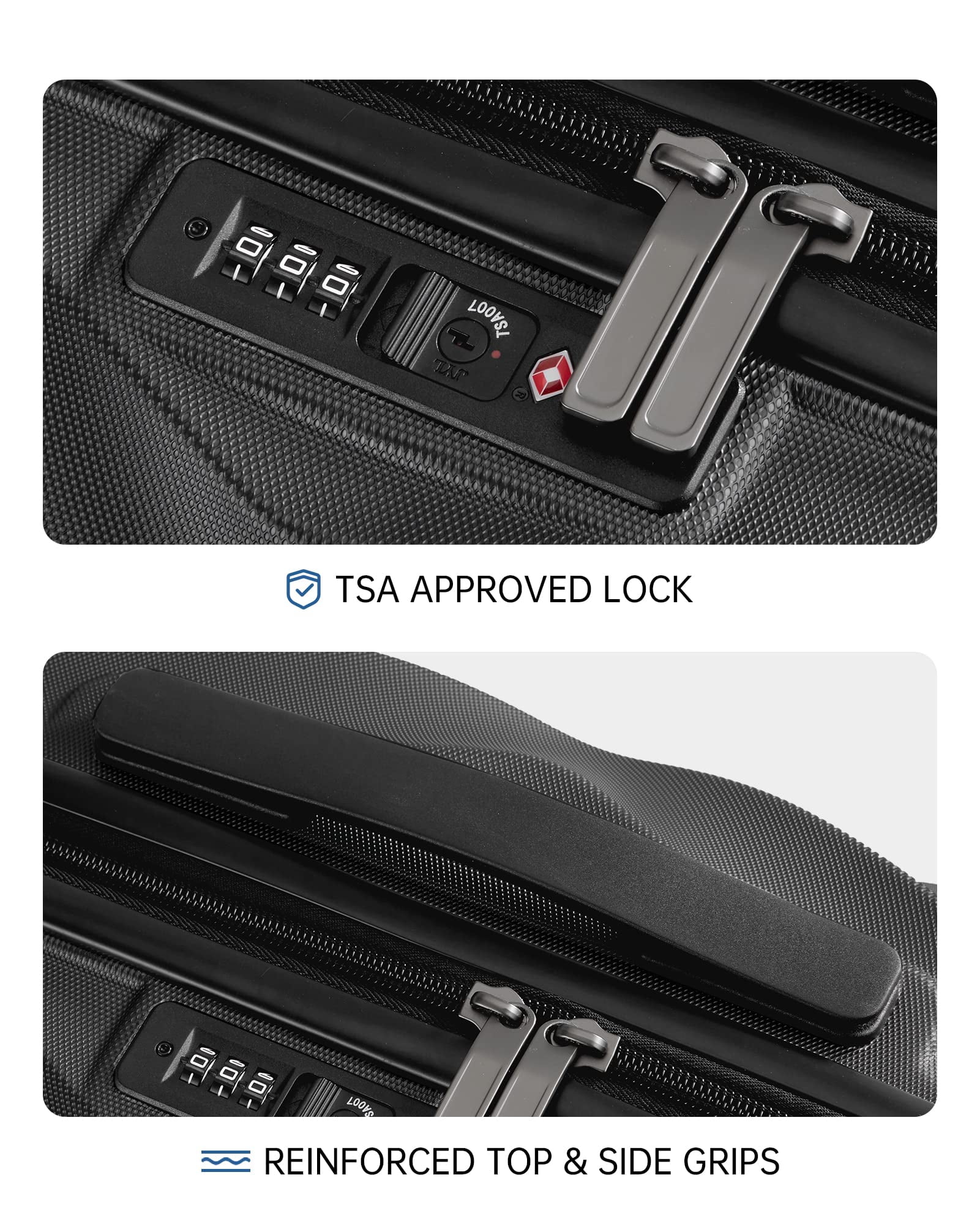 BAGSMART 2 Piece Luggage Set 22