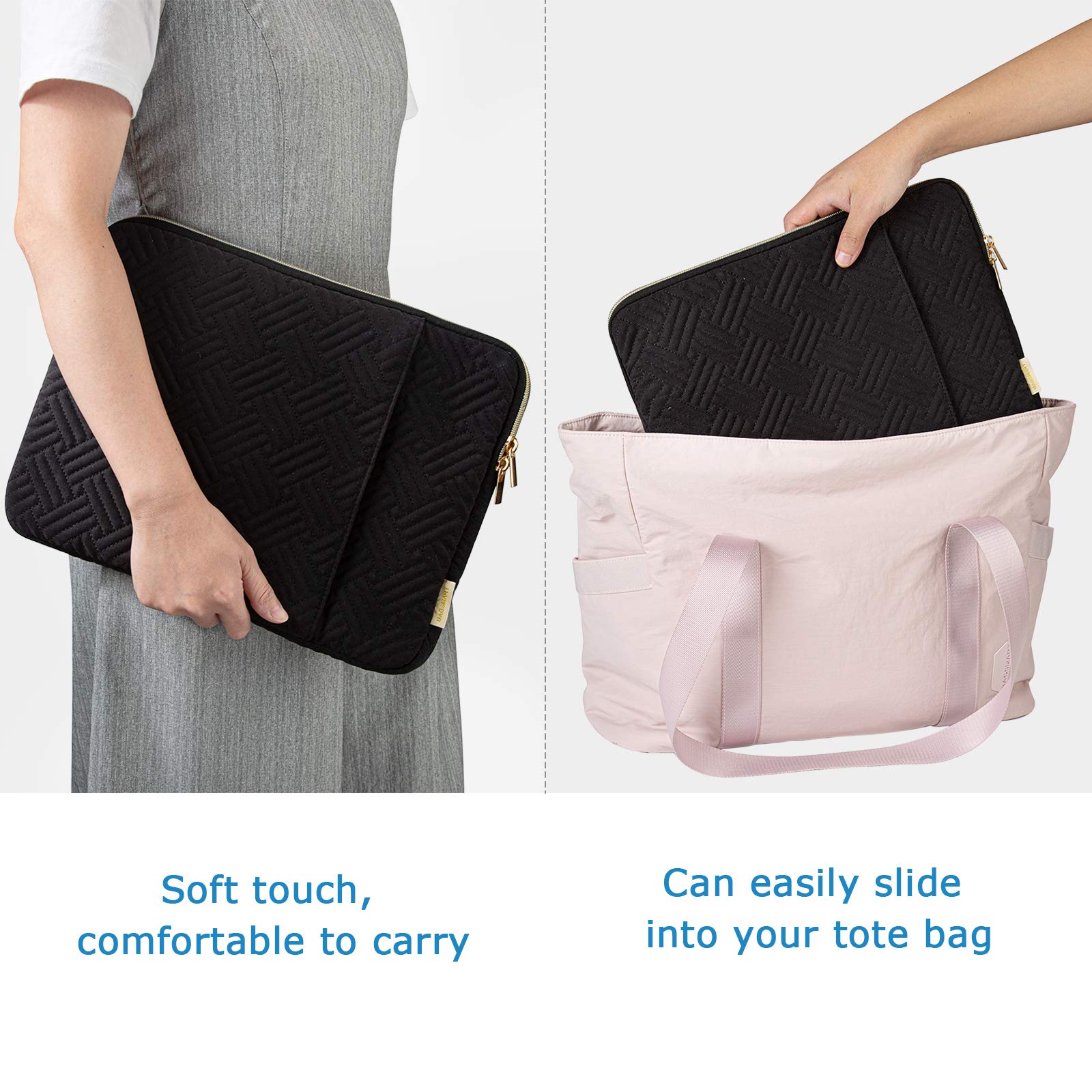 BAGSMART Laptop Sleeve Case for 13-13.3