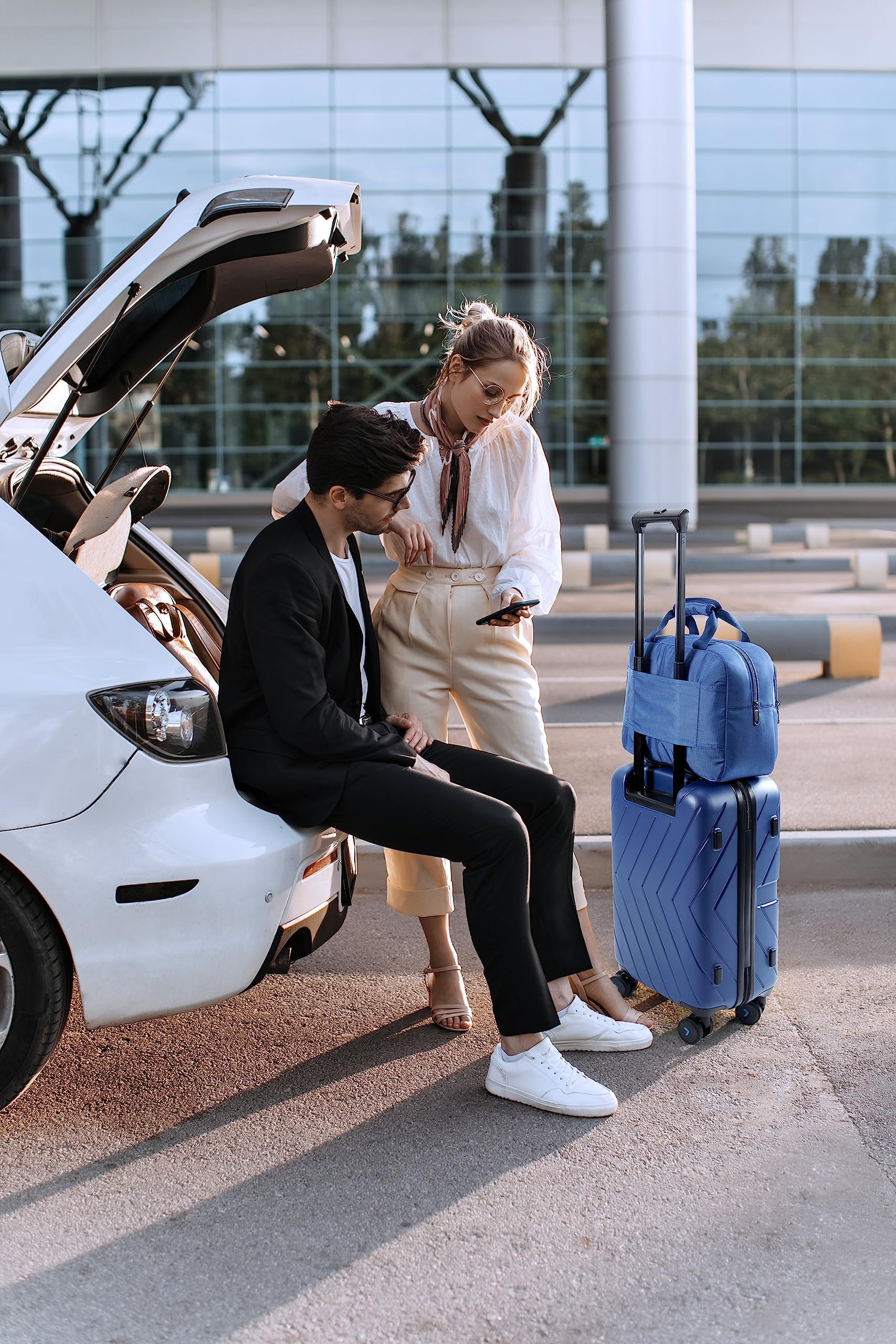 BAGSMART 2 Piece Luggage Set 22