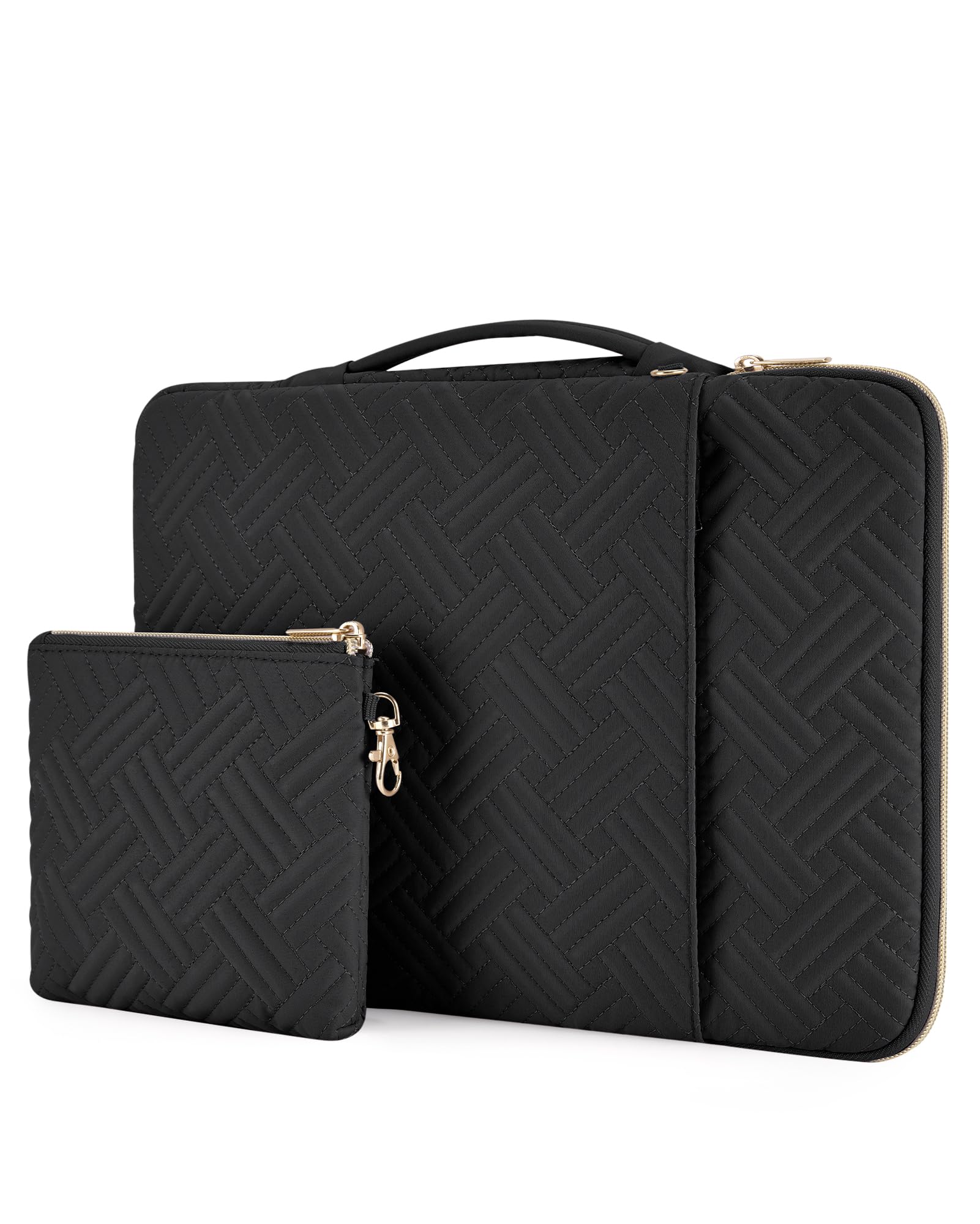 BAGSMART Laptop Sleeve Bag Carrying Case Compatible with 13