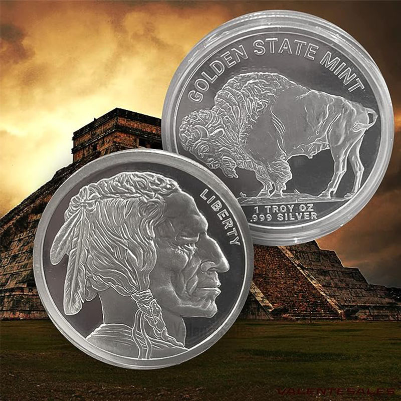 1 oz. .999 Buffalo Silver Round