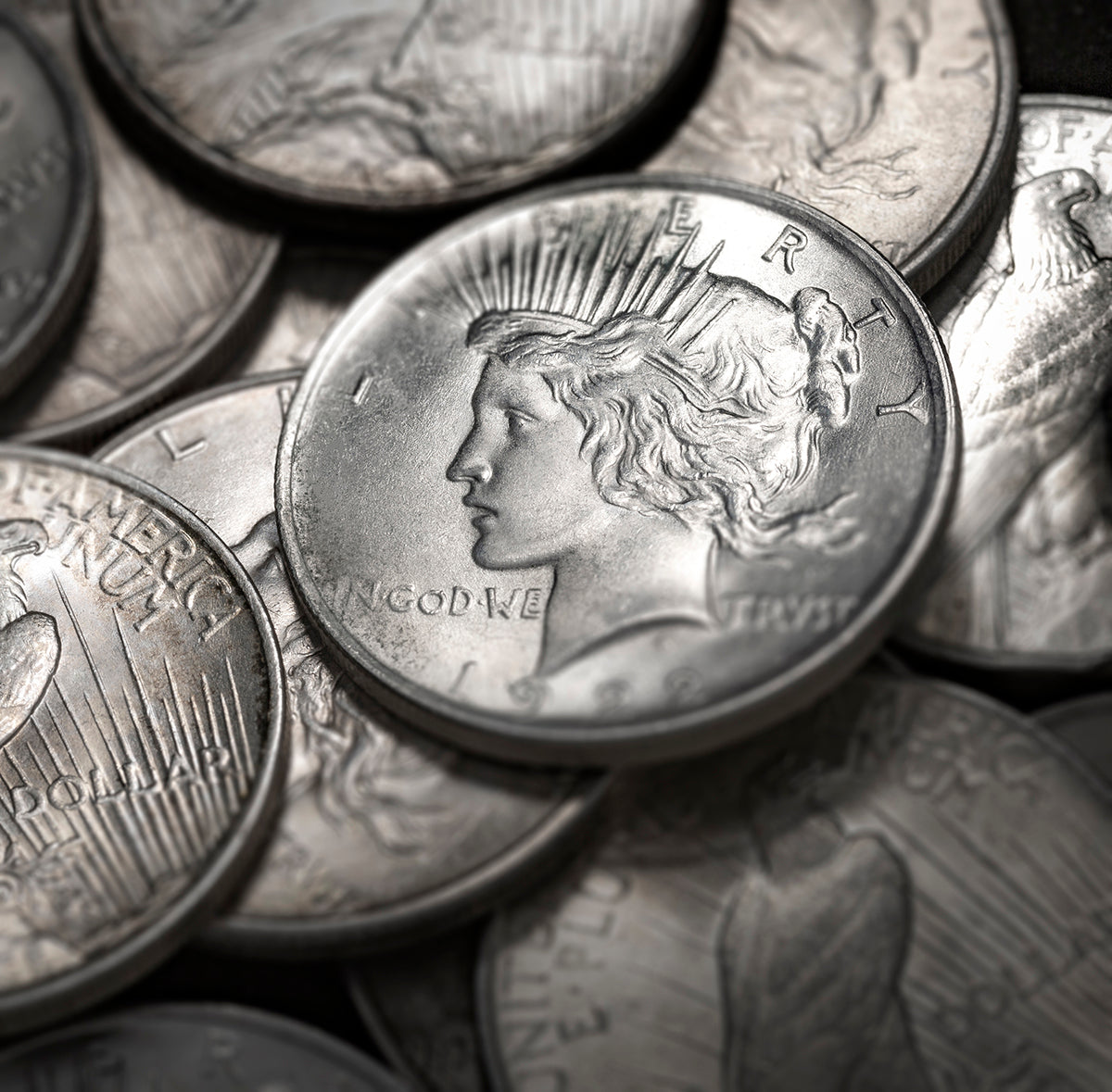 $129.99 Get 2 sets!!The Complete Collection of 1921~1935 Peace Silver Dollar 24Pcs