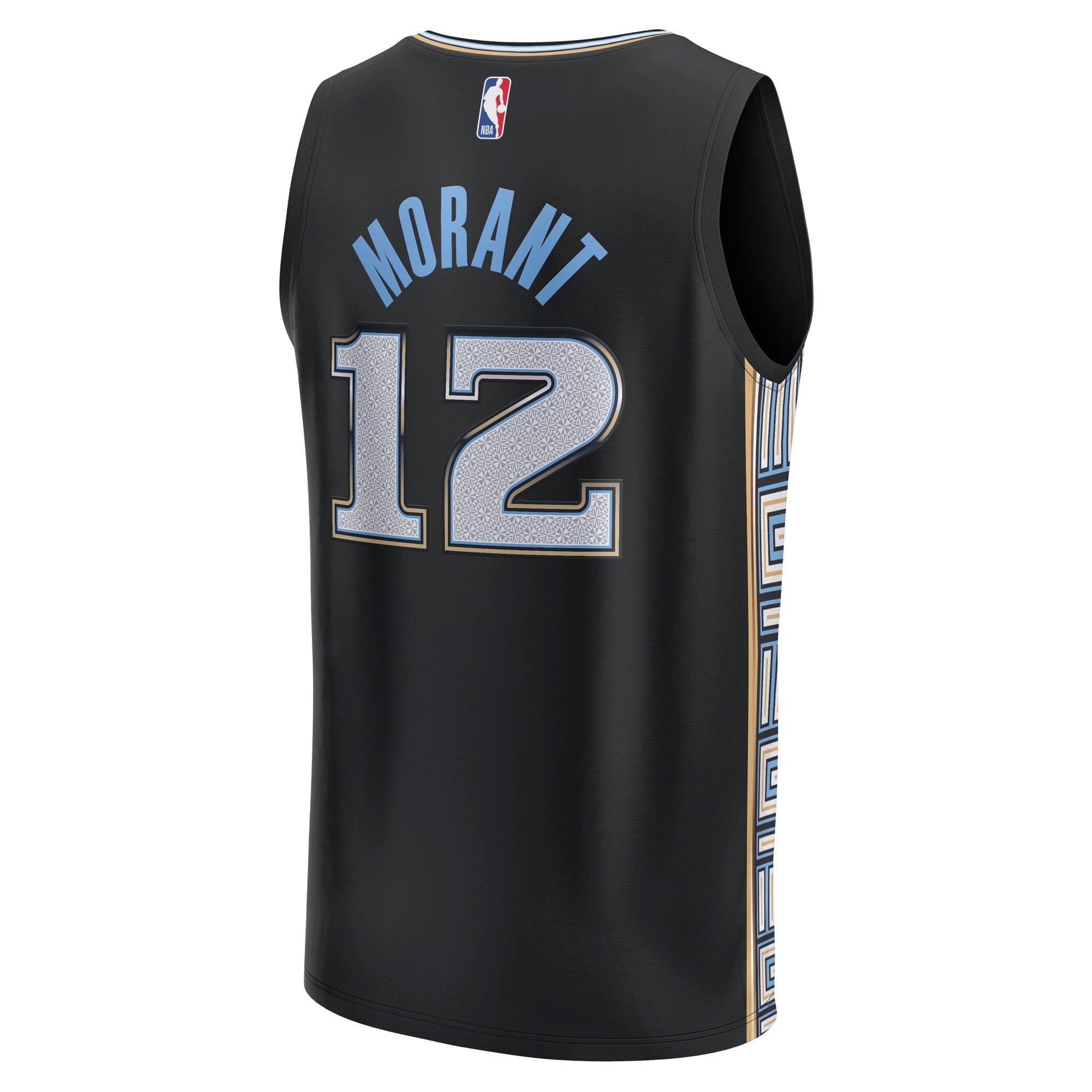 Men's Fanatics Branded Ja Morant Black Memphis Grizzlies 2022/23