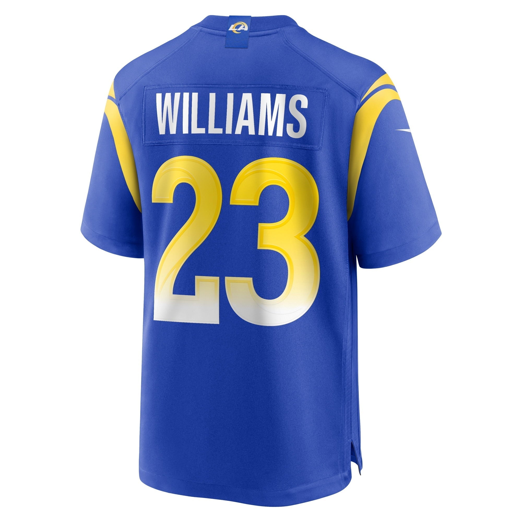 Men's Nike Kyren Williams Royal Los Angeles Rams Game Player Jersey - S