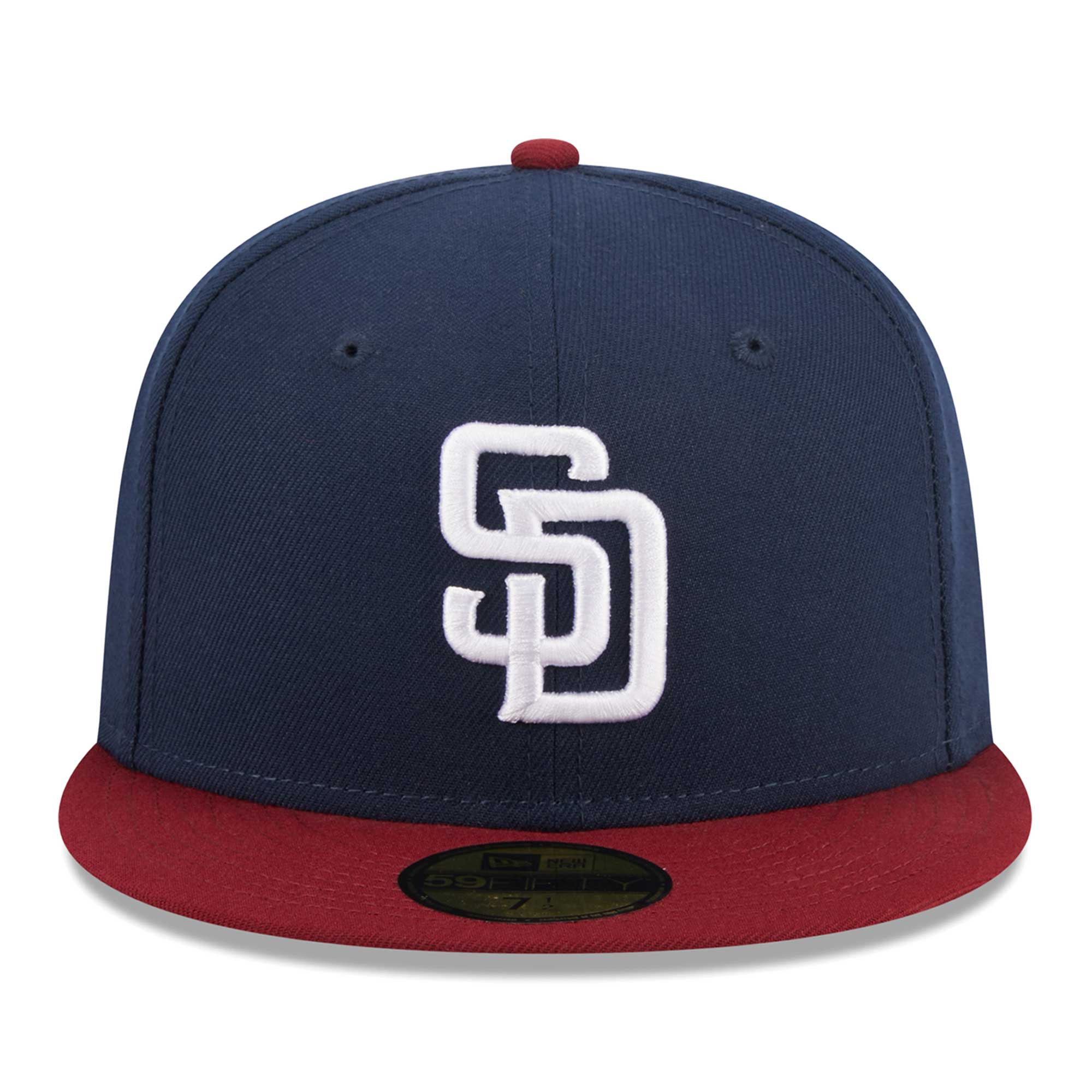 San Diego Padres New Era Two-Tone Color Pack 59FIFTY Fitted Hat - Navy ...