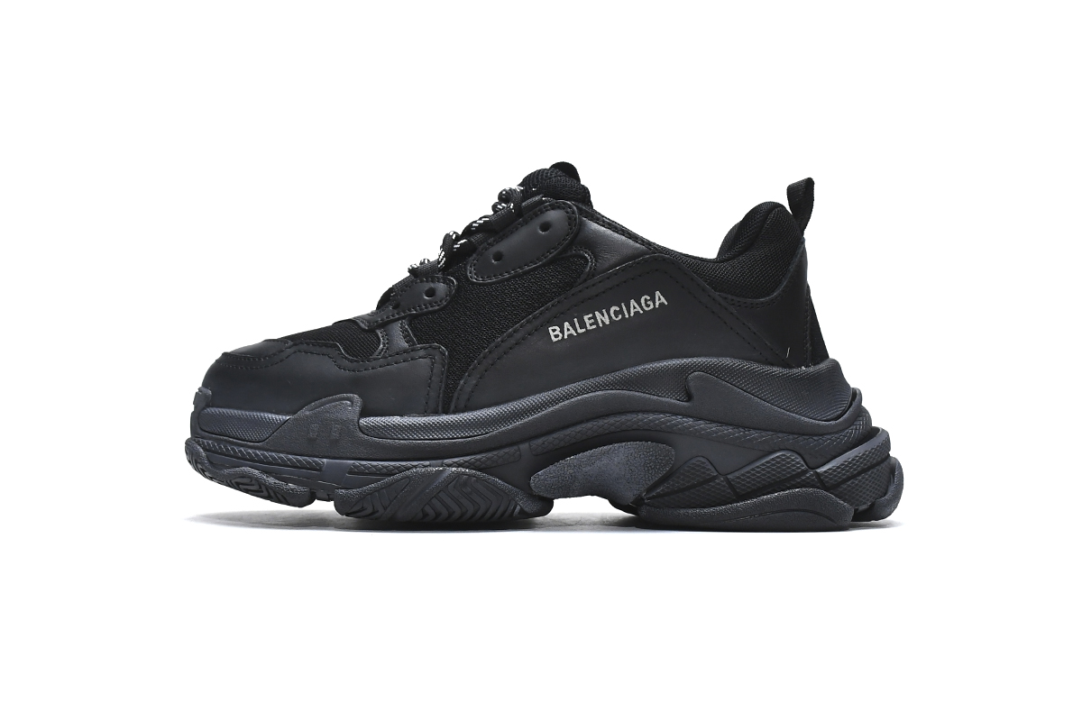 Balenciaga Triple S Black 512176 W0901 1000 - Clothes