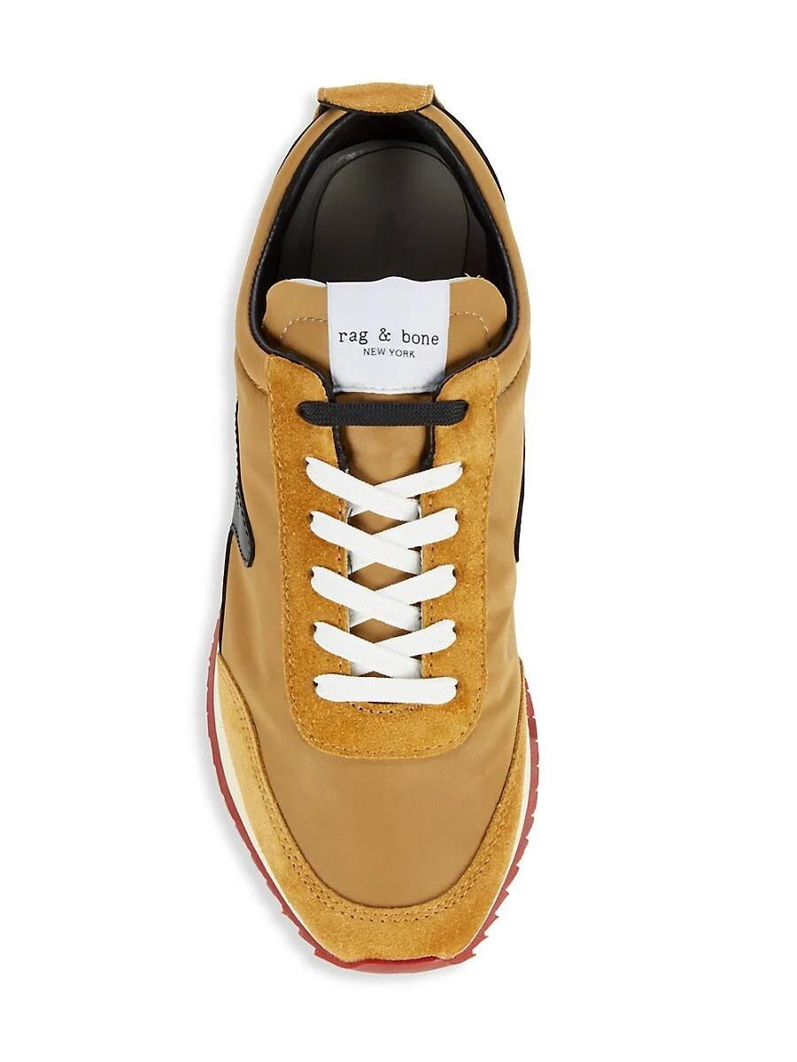 Rag u0026 Bone Retro Runner Lowtop Sneakers Mustard Womens 41eu