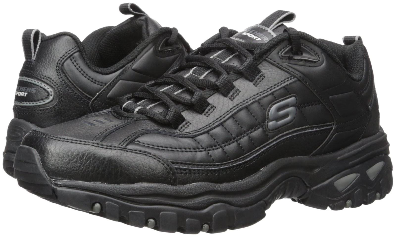 Skechers Mens Energy Afterburn LaceUp SneakerBlack