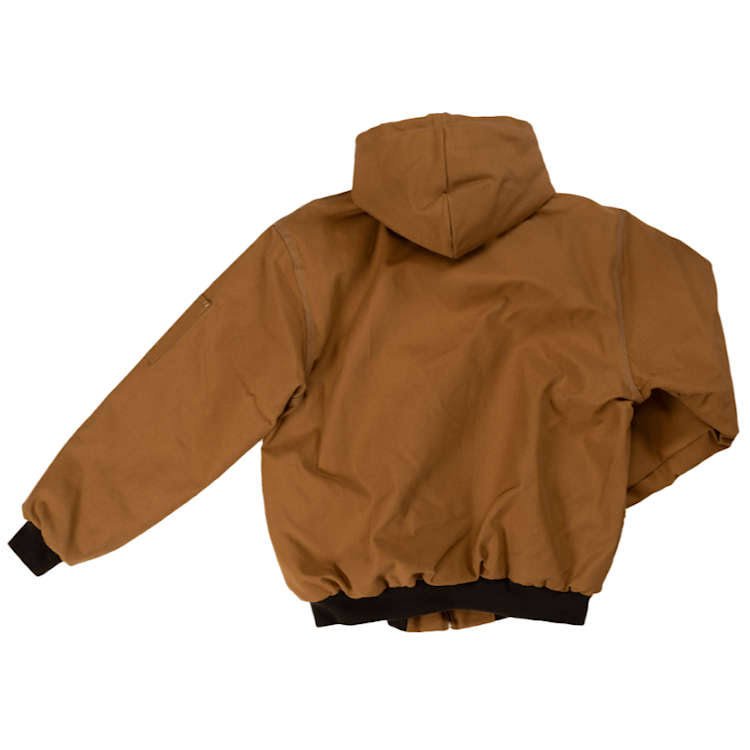 Tough Duck 512316 Hooded Jacketcotton Duckblackl