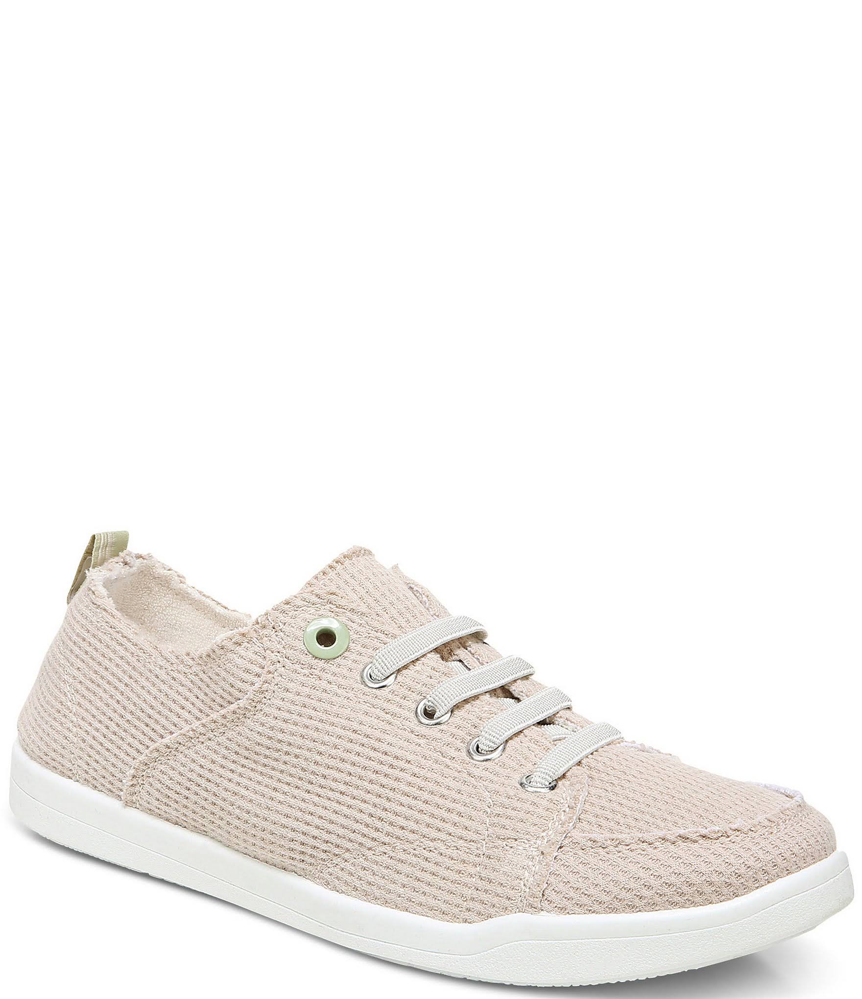 Vionic Pismo Waffle LaceUp Sneakers Womens 5M Cream