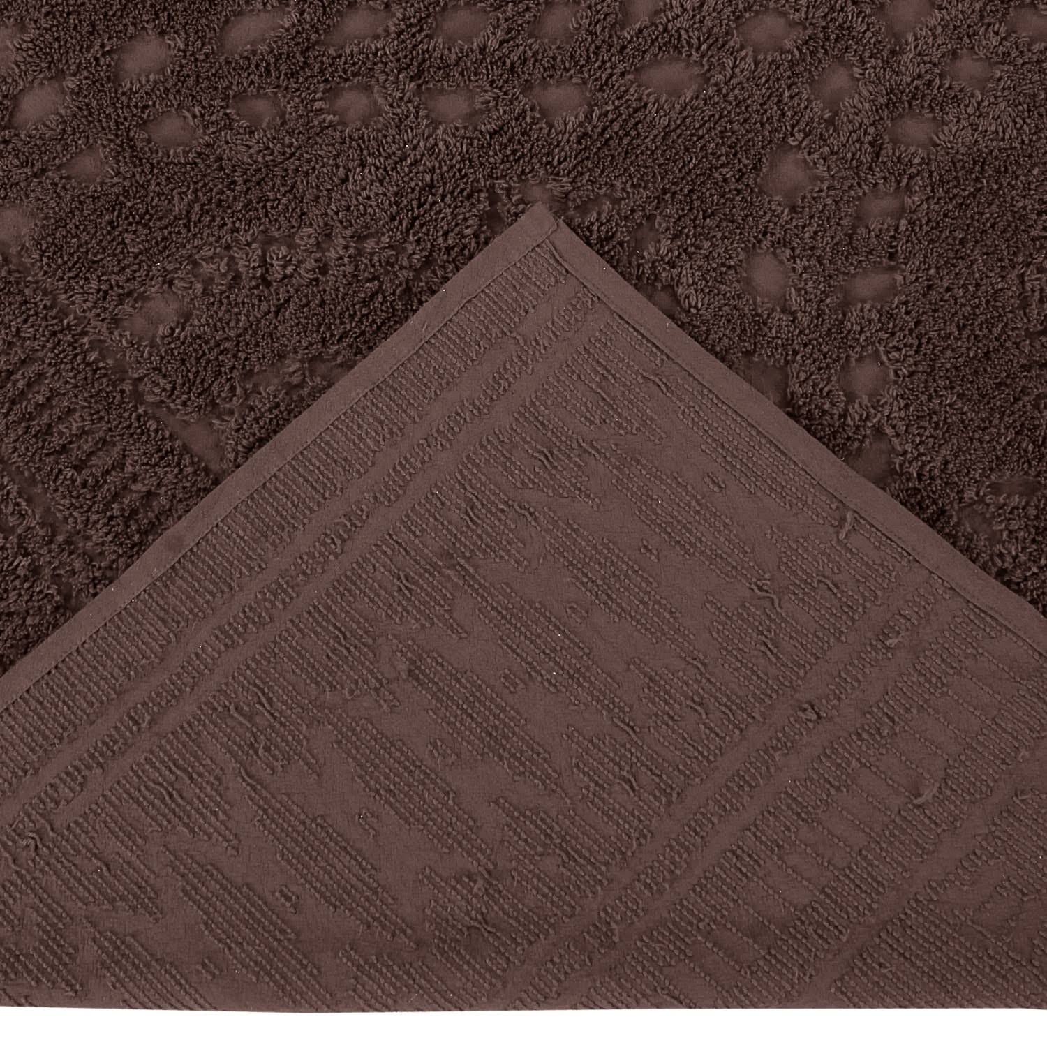 Better Trends Rio Floral Design 100 Cotton King Sham Chocolate
