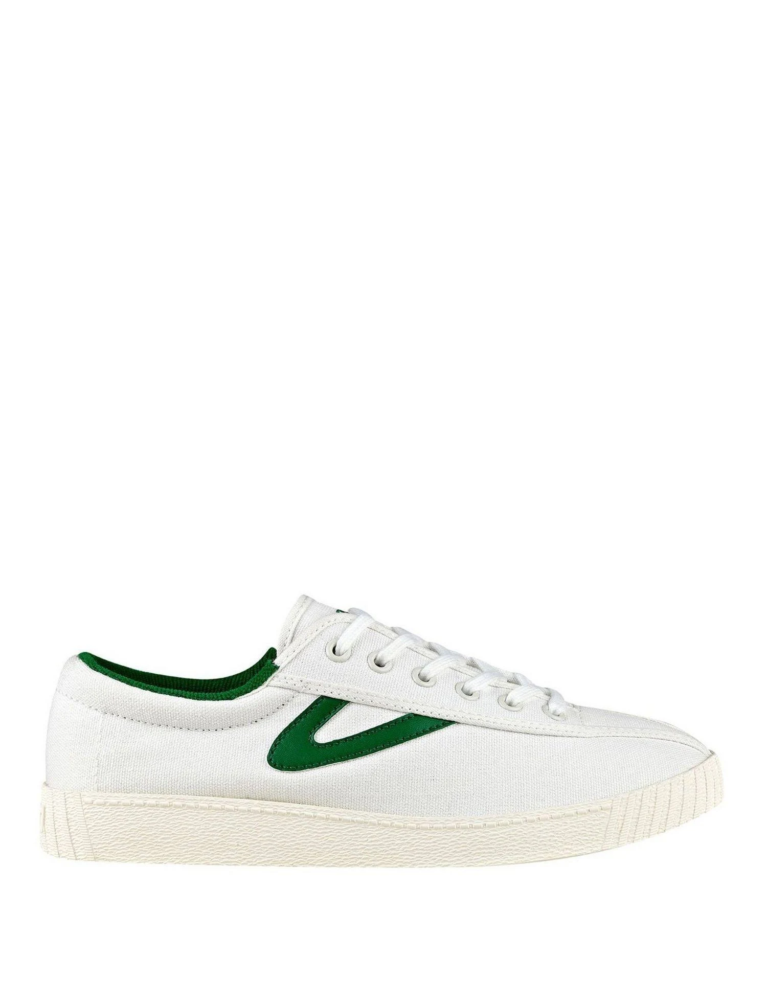 Tretorn Nylite Plus Canvas Sneakers GreenWhite Womens 37eu