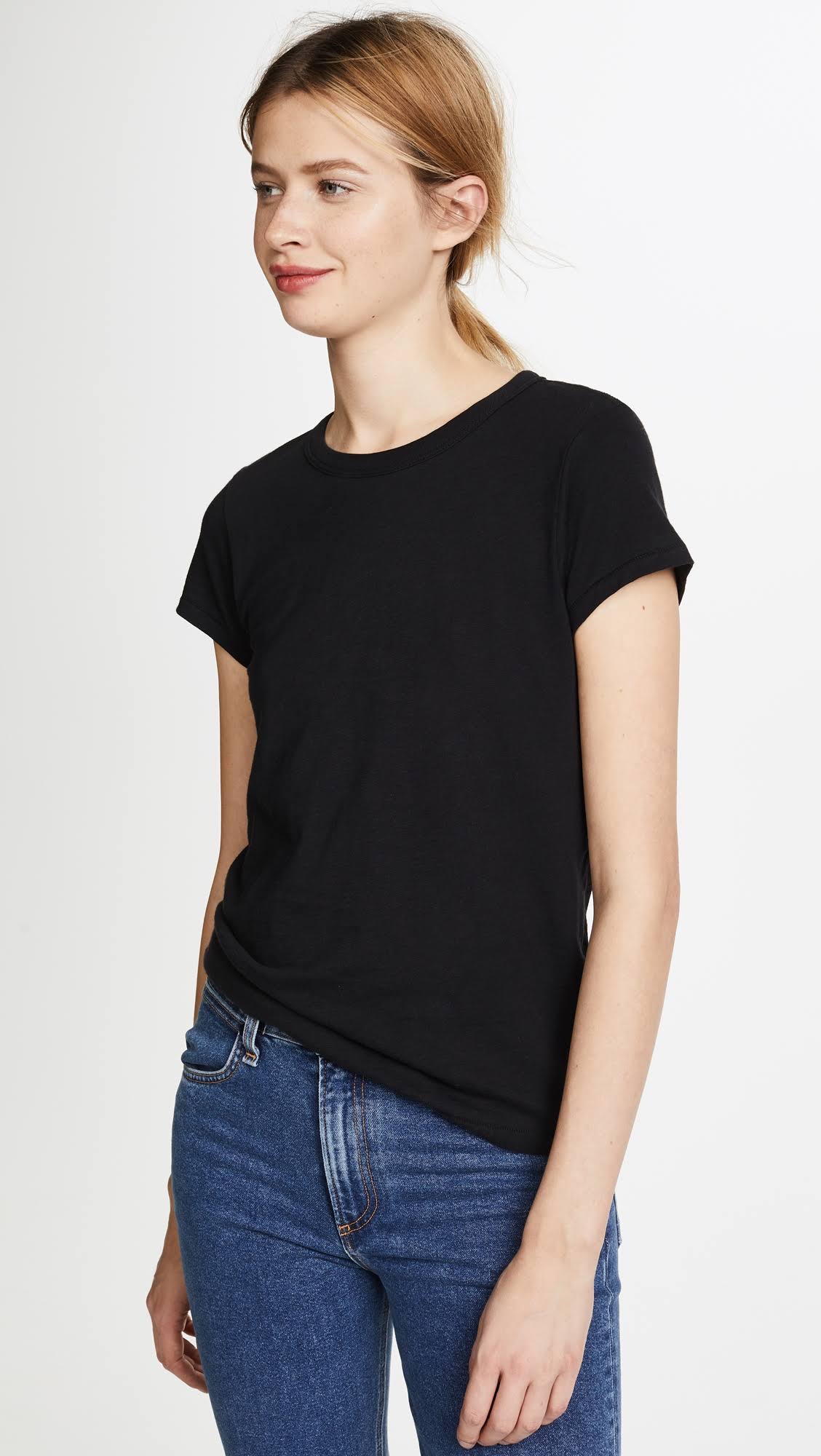 Rag u0026 Bone Tee cotton Tshirt Women Black S Tops
