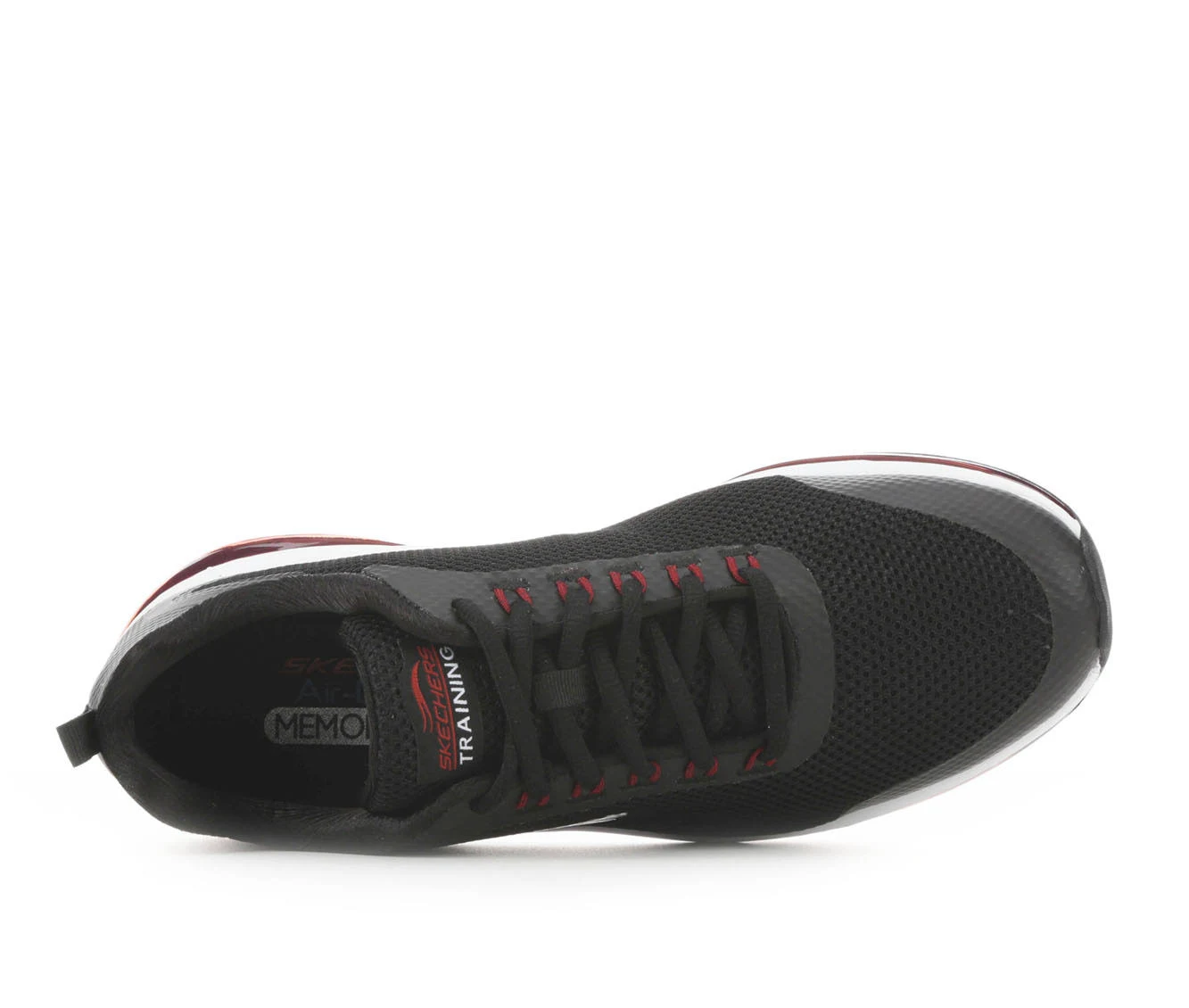 Skechers Men&s Skech-Air Element 2.0 - Lomarc Sneakers, Black/Red, 8.5