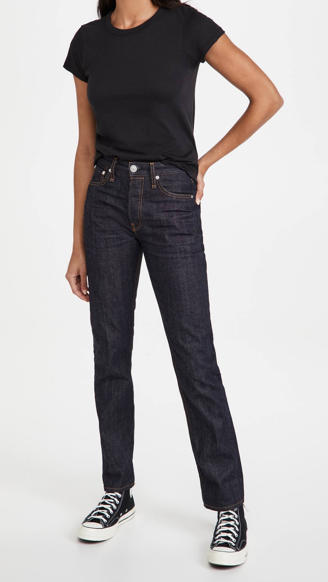 Rag u0026 Bone Tee cotton Tshirt Women Black S Tops