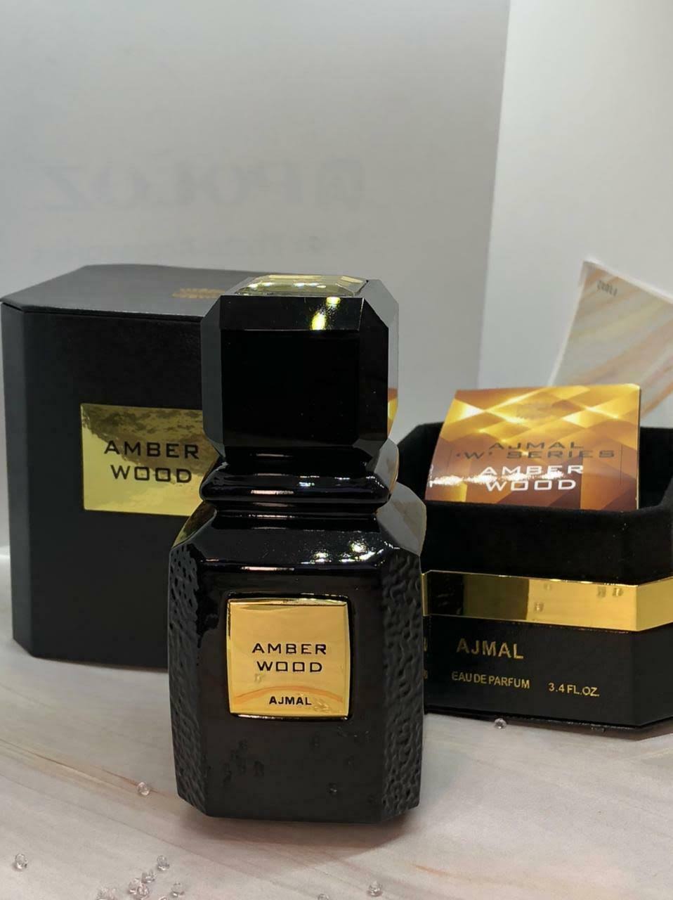 Amber Wood by Ajmal Eau De Parfum Spray 3.4 oz Unisex