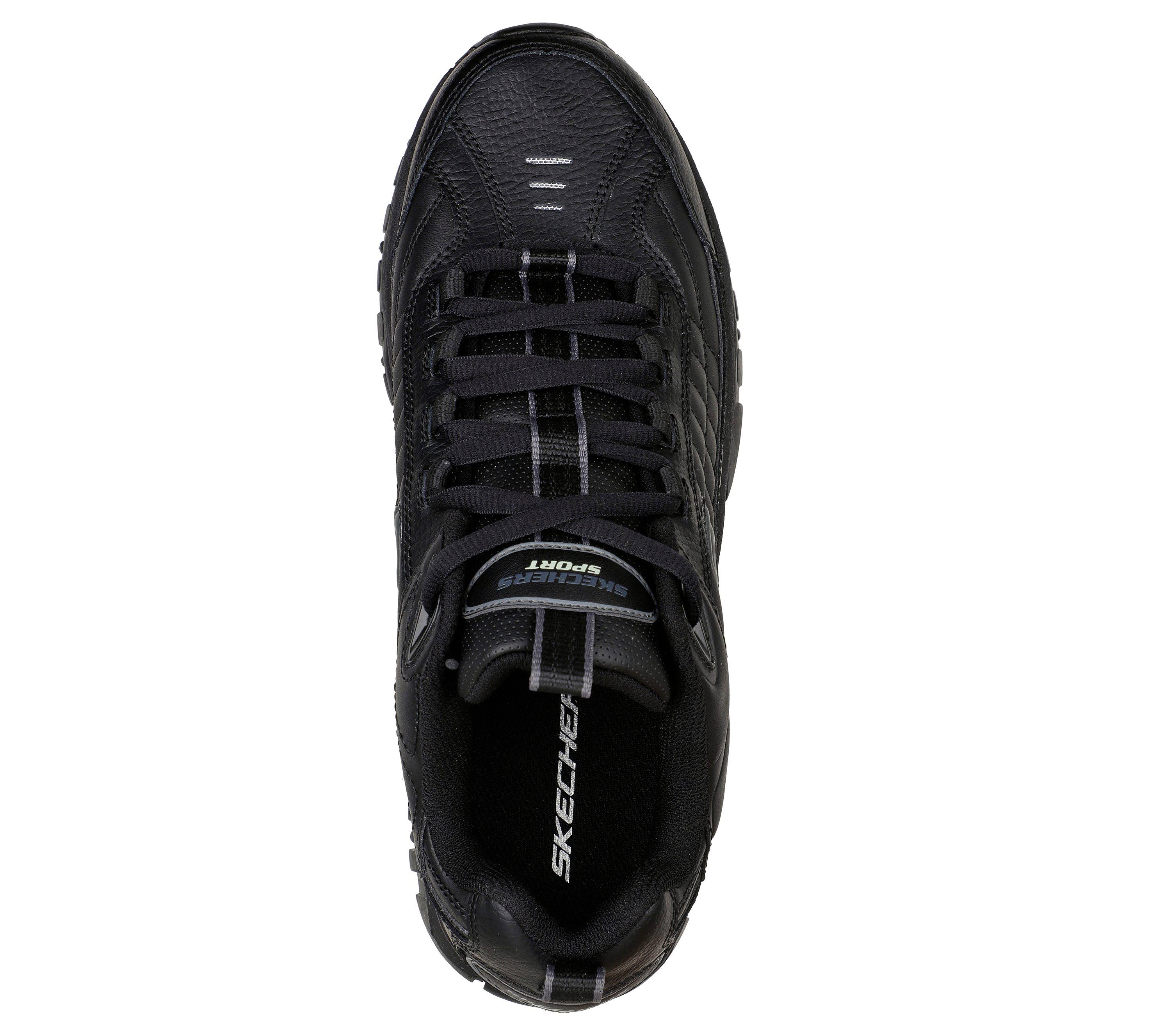 Skechers Mens Energy Afterburn LaceUp SneakerBlack