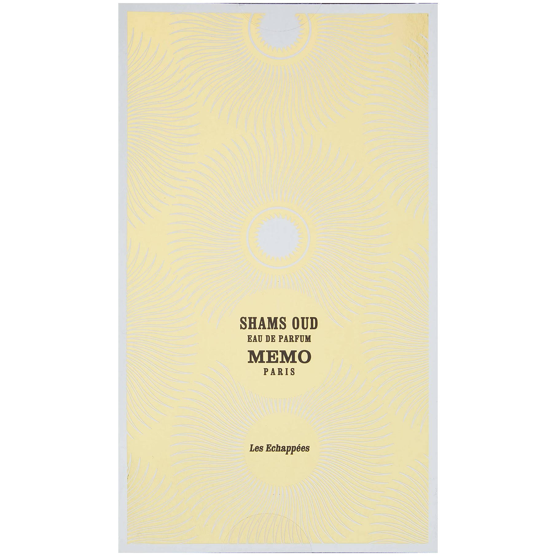 Shams Oud by Memo Eau De Parfum Spray Unisex 25 oz