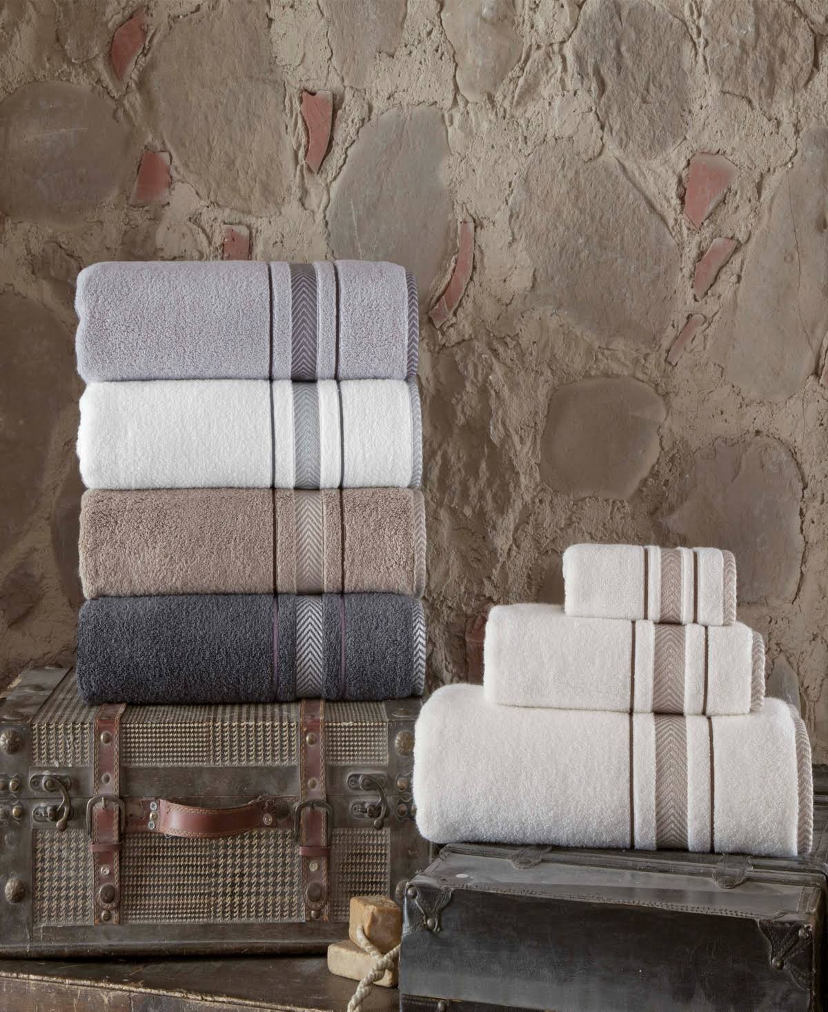 Enchante Home Enchasoft Turkish Cotton 8-Pc. Hand Towel Set - Cream