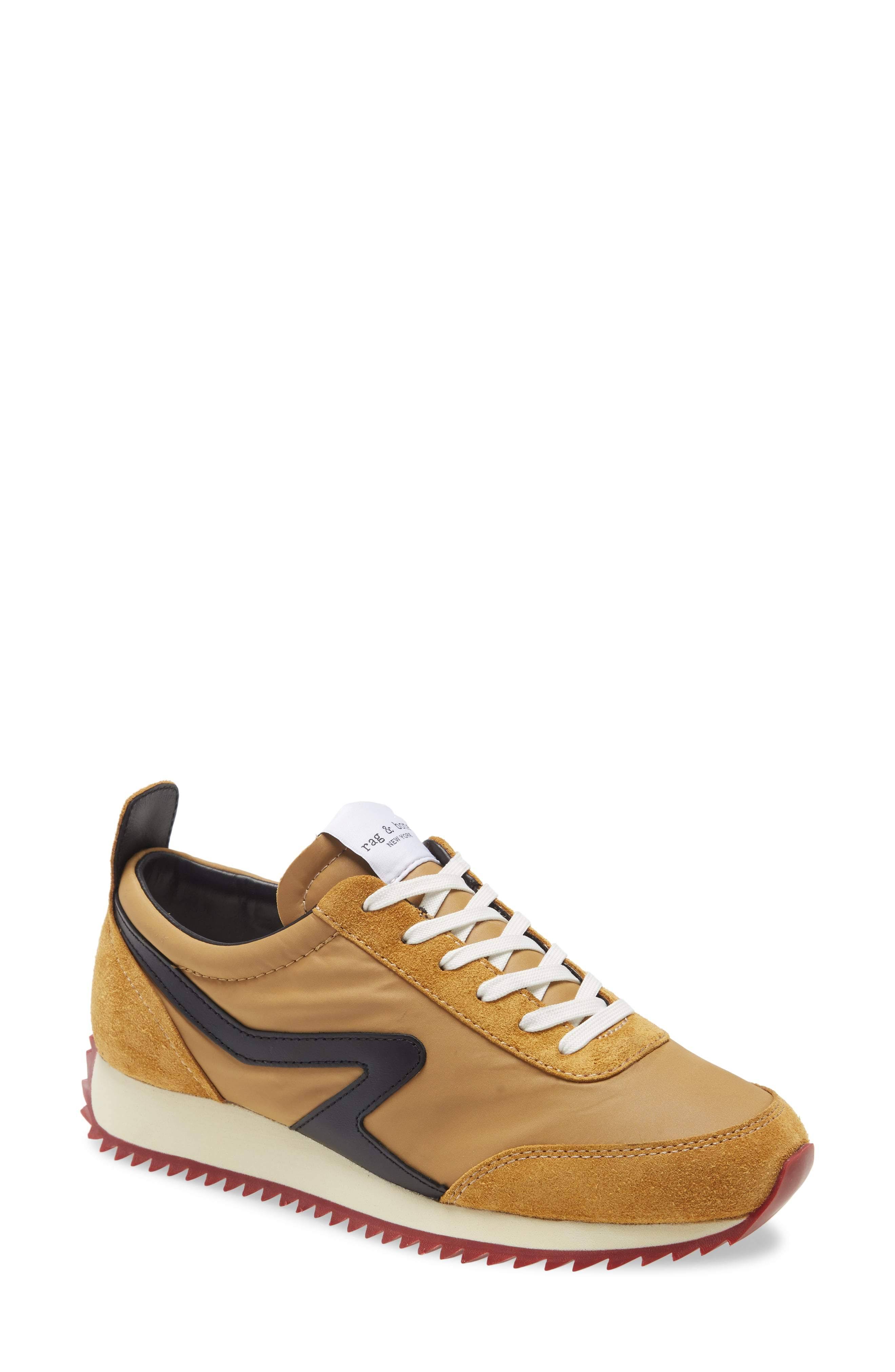 Rag u0026 Bone Retro Runner Lowtop Sneakers Mustard Womens 41eu