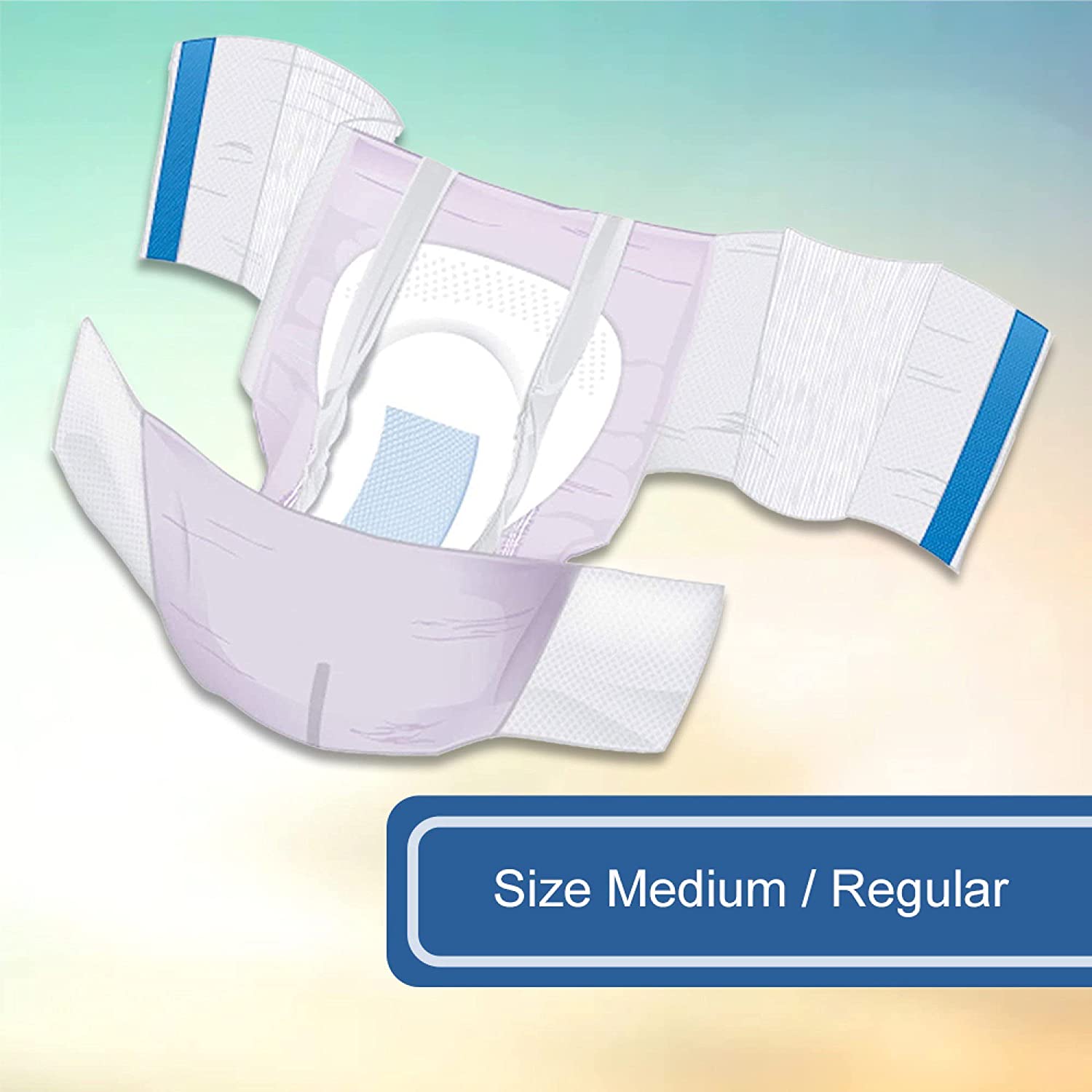 McKesson Ultra Plus Stretch Incontinence Brief, Unisex, Adult, Large/XL, Heavy Absorbency, 20 Count, 4 Packs, 80 Total
