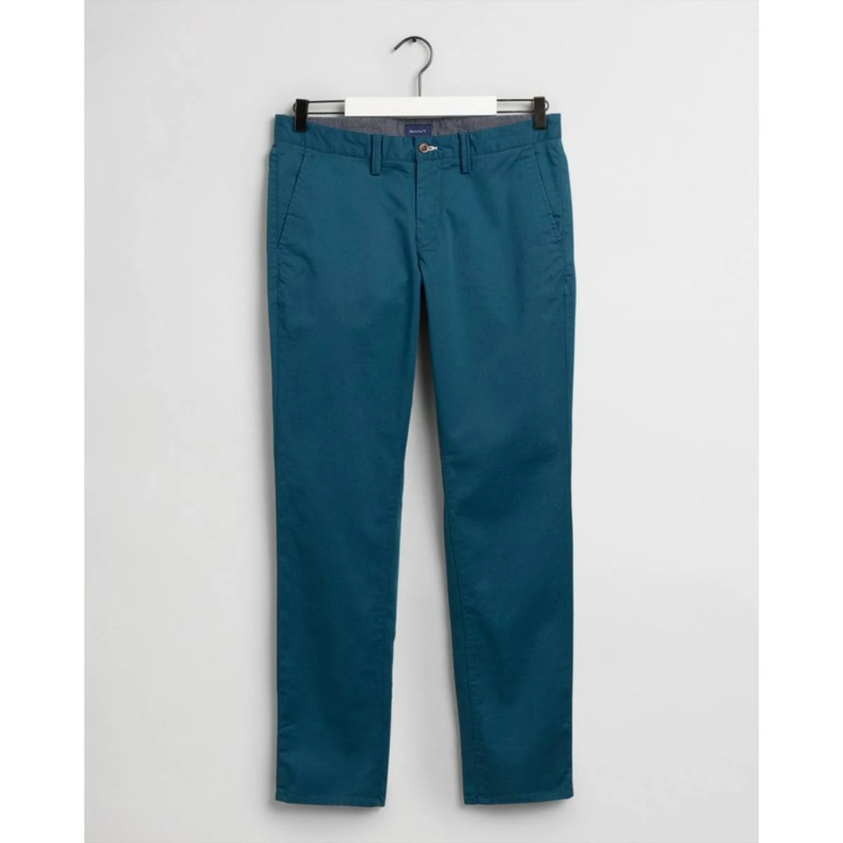 Gant  Chinos  Male  34W 30L  Blue  ChambrayCottonElastaneTwill