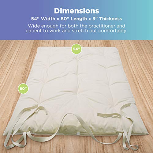 SHIATSU Thai Massage MAT w/ Orchid Cotton Cover/54x80x3
