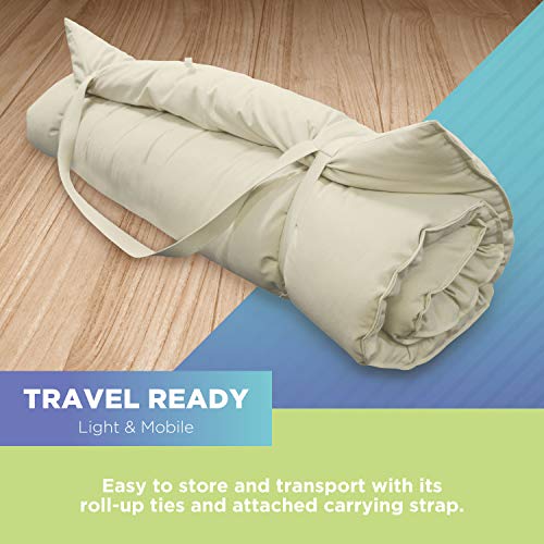 SHIATSU Thai Massage MAT w/ Orchid Cotton Cover/54x80x3