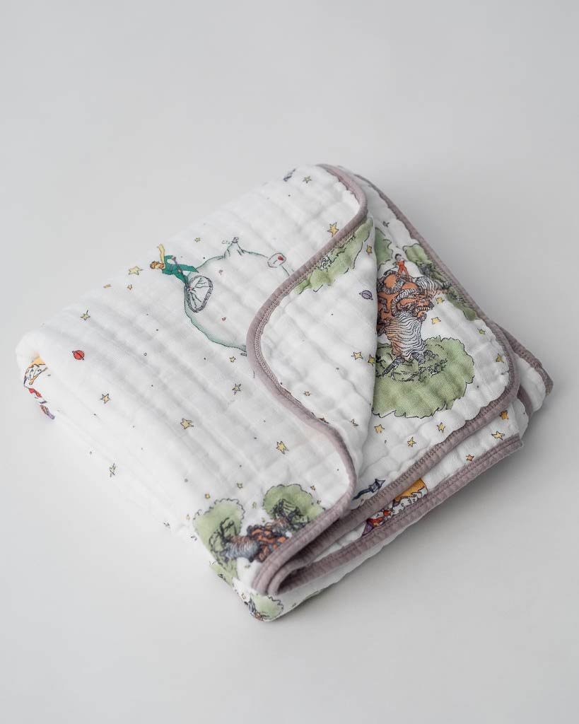Little Unicorn Cotton Muslin Quilt - The Little Prince