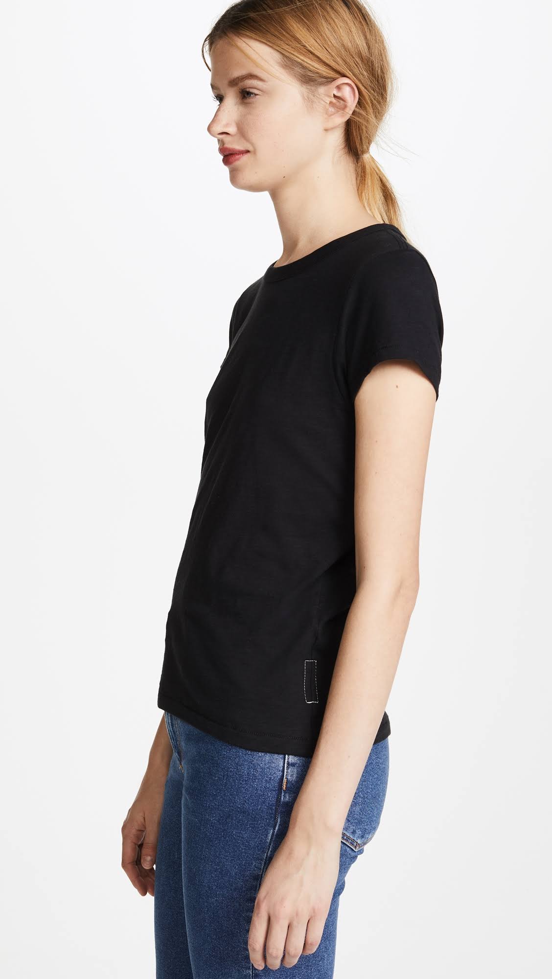 Rag u0026 Bone Tee cotton Tshirt Women Black S Tops